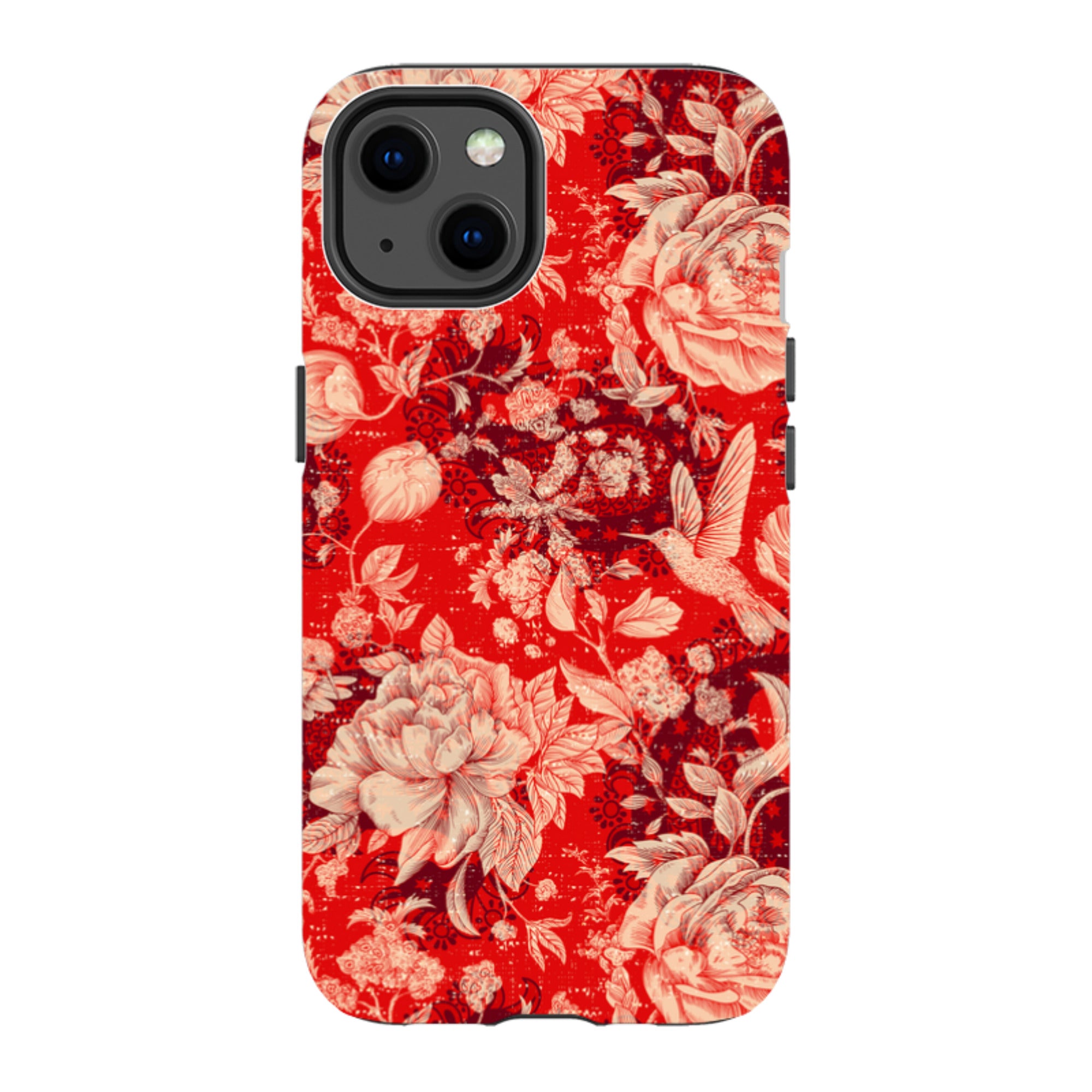iPhone MagSafe Tough Case -  Red Peonies