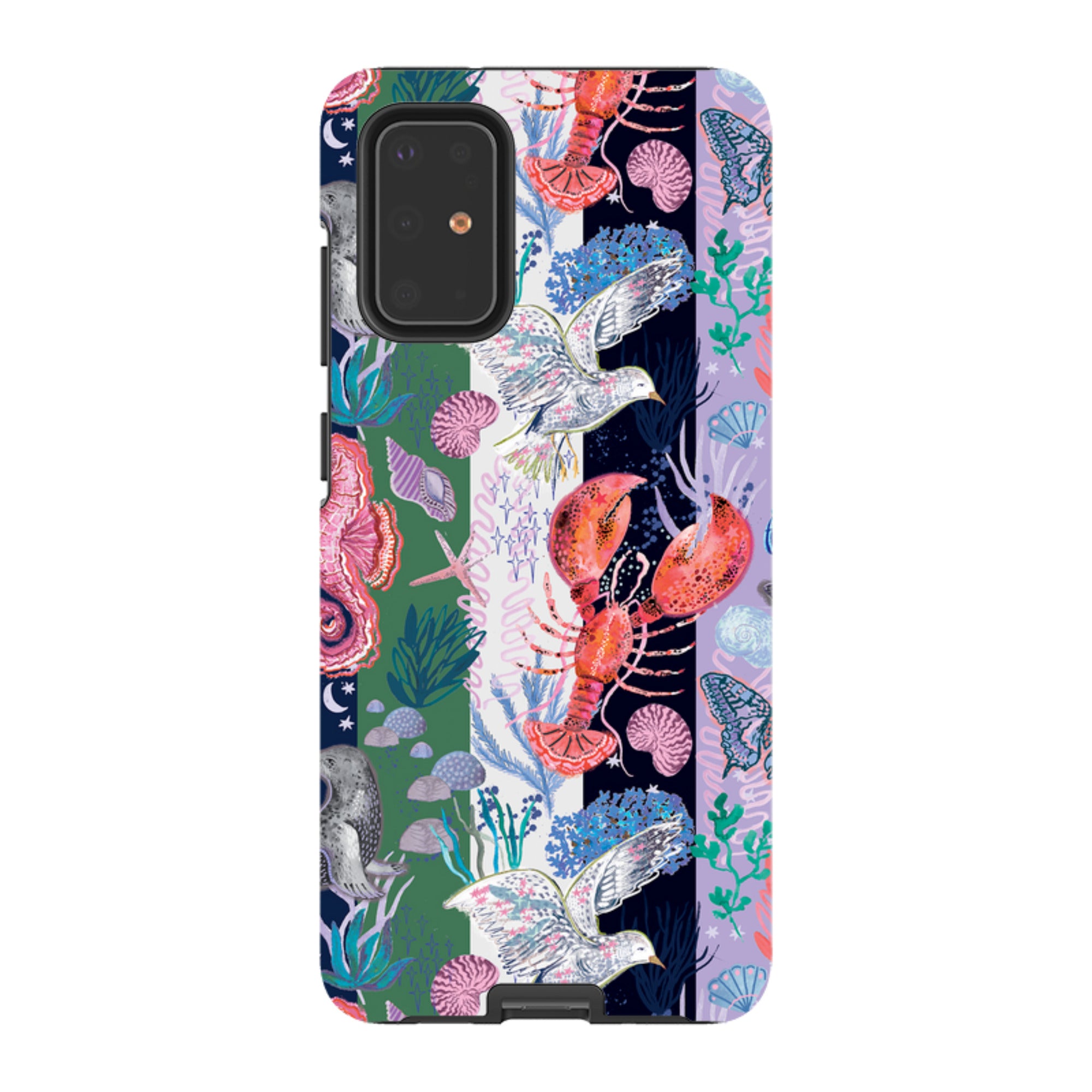 Samsung Tough  Case - Coastal Calling Stripe I By Emma Frances Grant