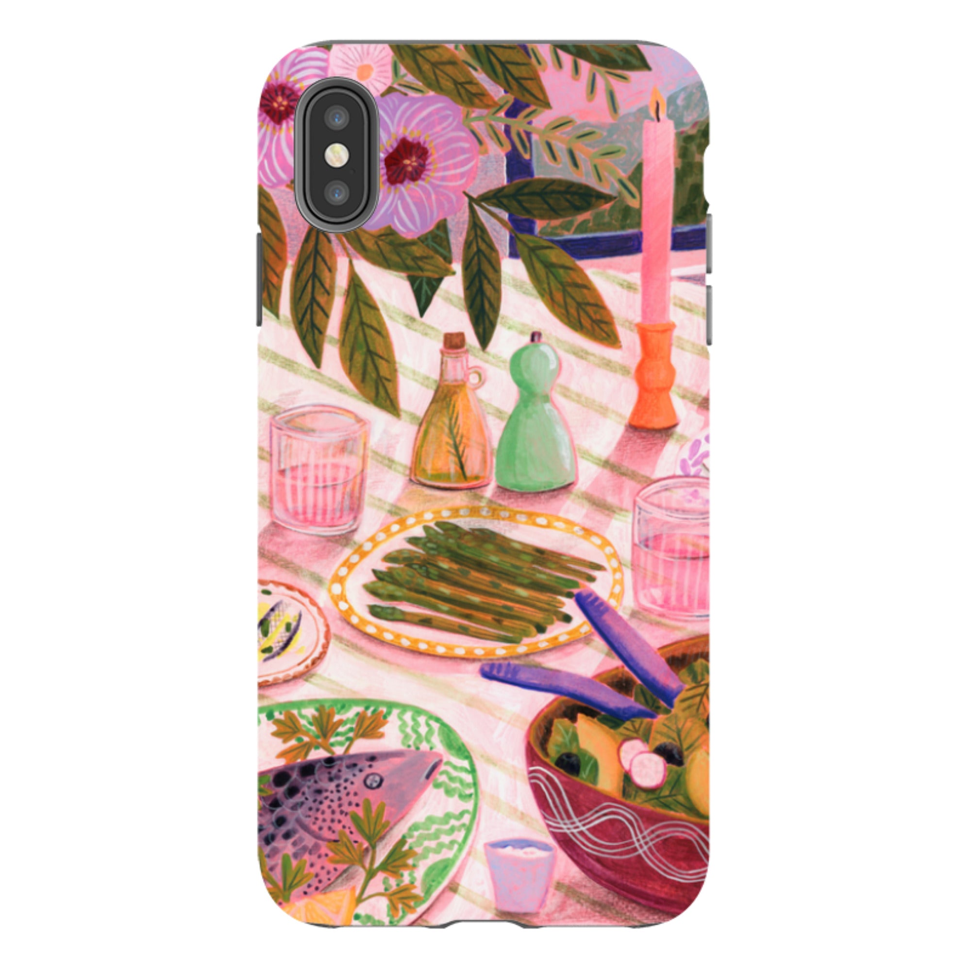 iPhone Tough Case - Mediterranean Feast By Lee Foster Wilson
