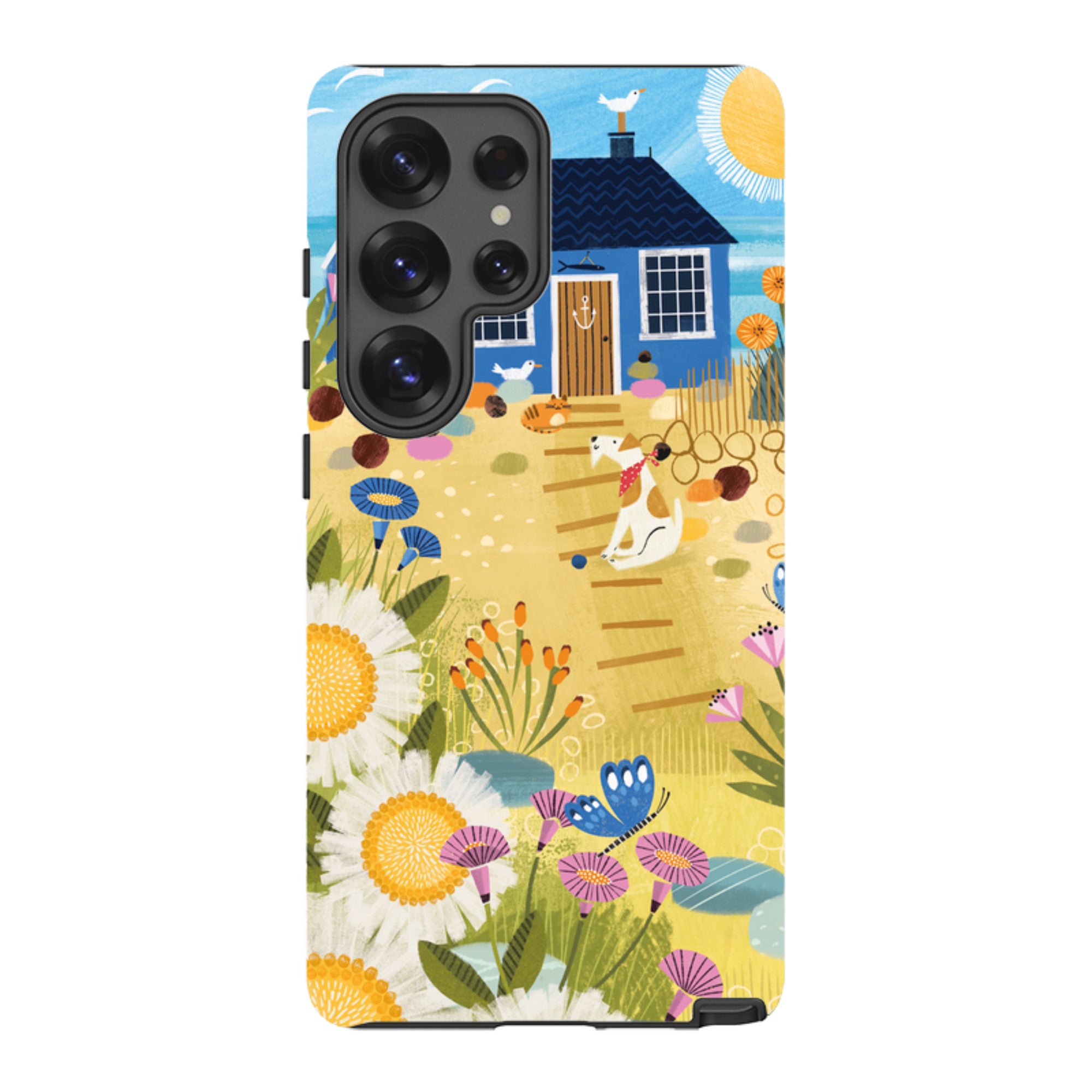 Samsung Tough  Case - Beach House By Ali Brookes