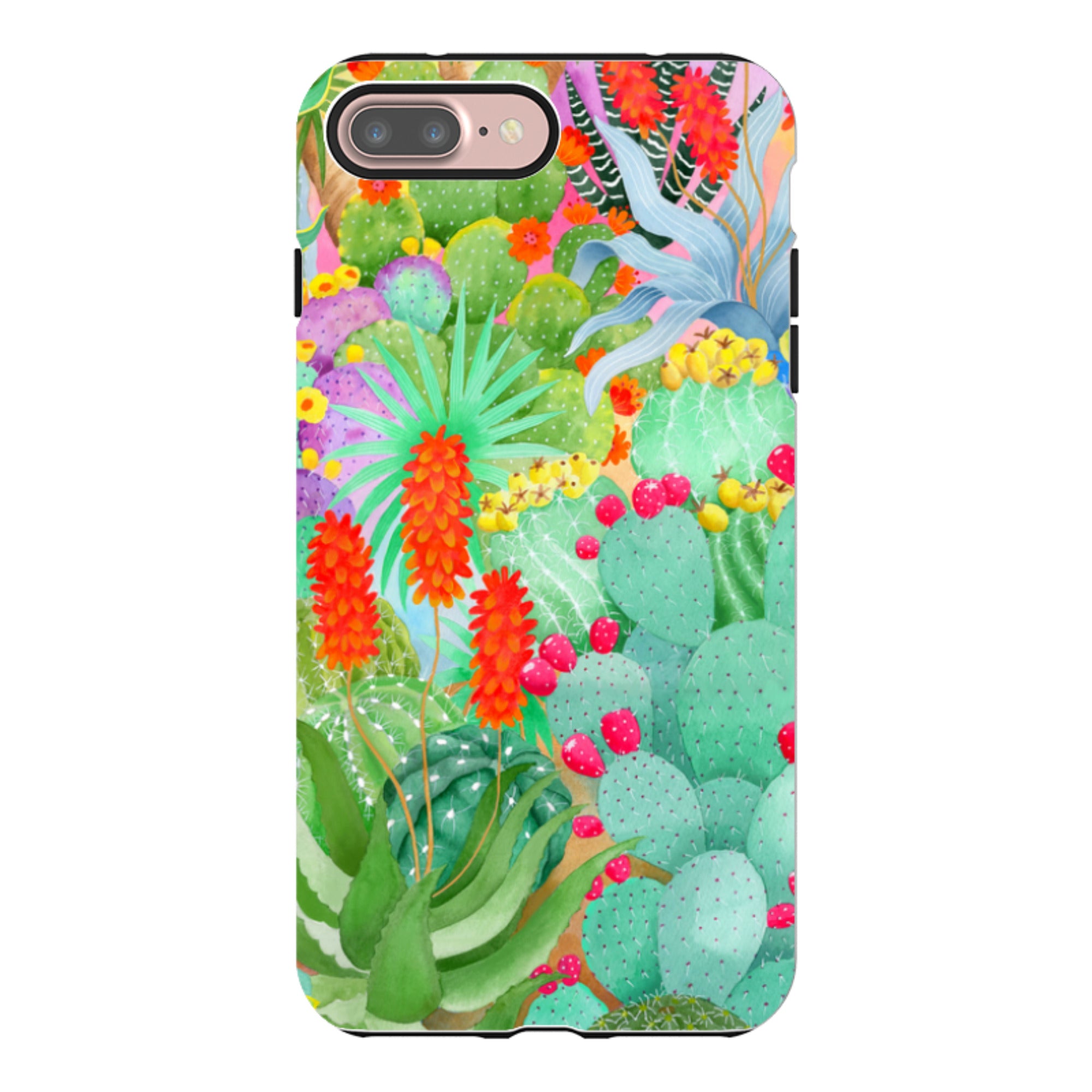 iPhone Tough Case - Cactus By Bex Parkin