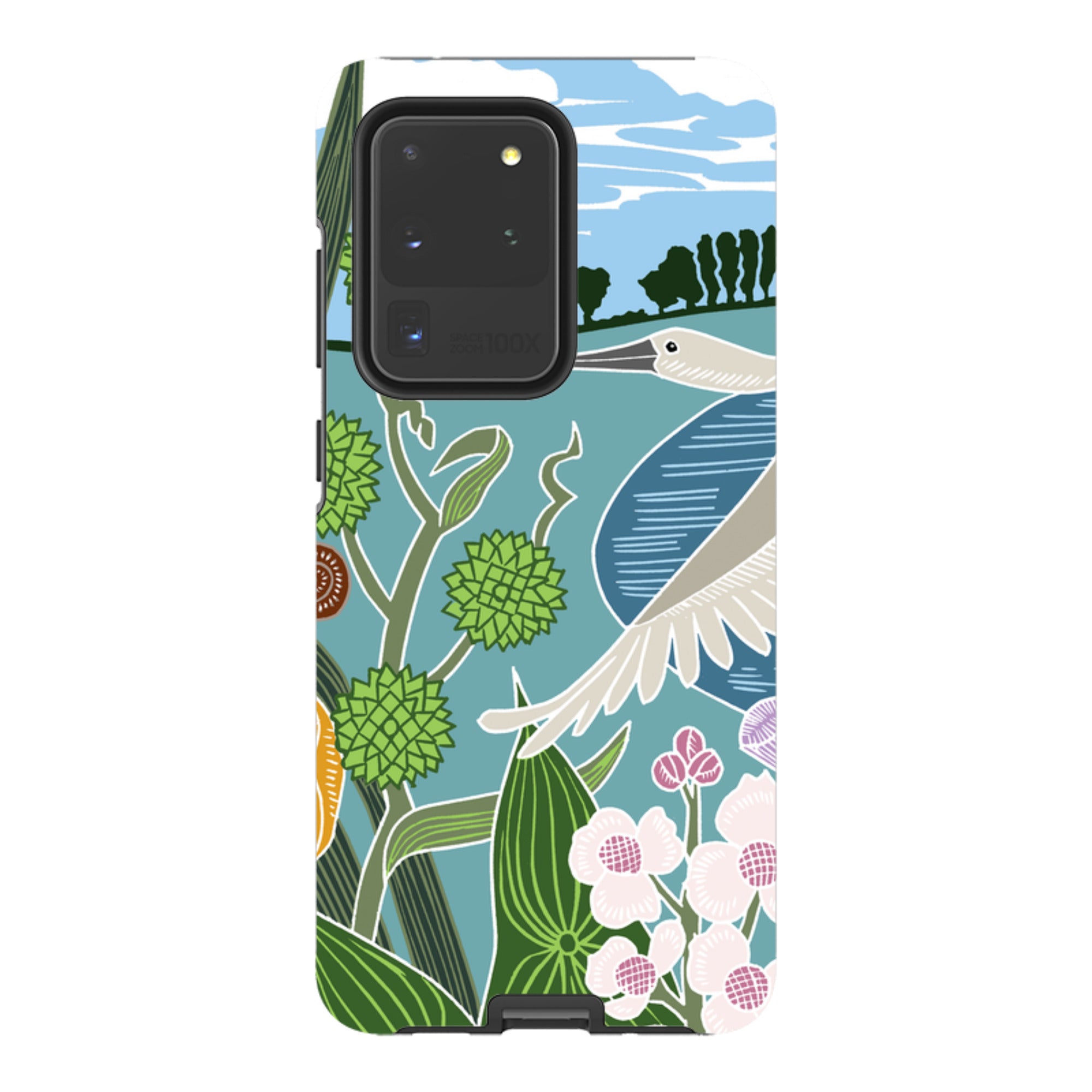 Samsung Tough Case - Spoonbill By Kate Heiss