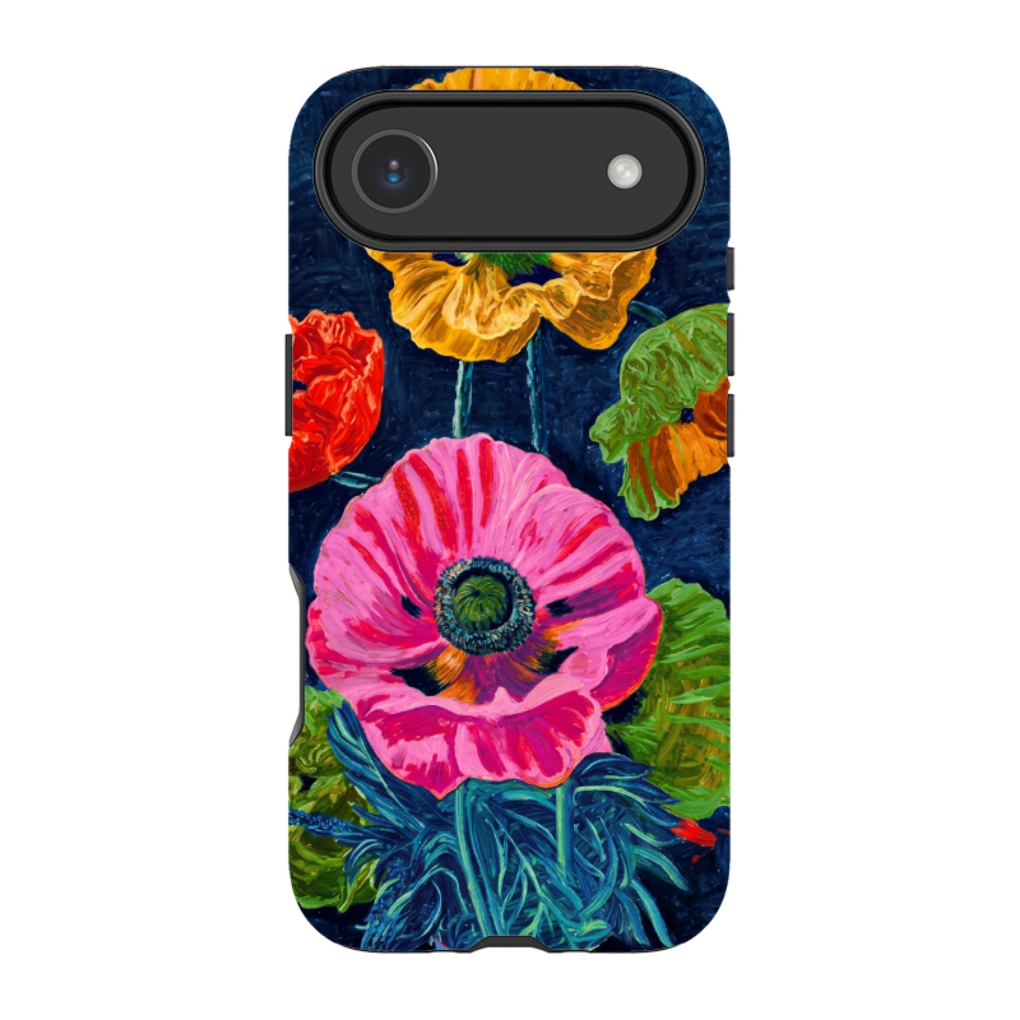 iPhone MagSafe Tough Case - Kisling Poppy Blue