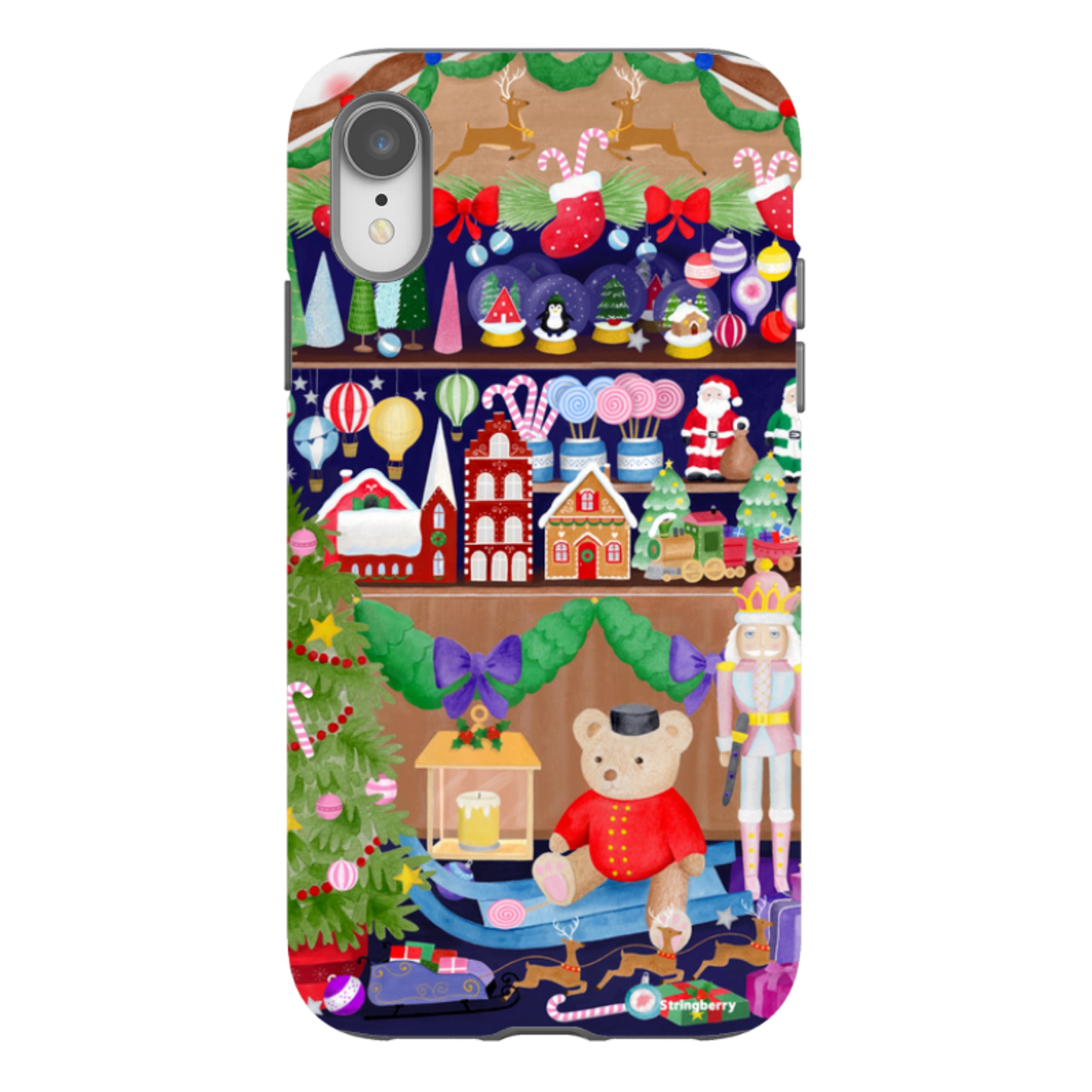 iPhone Tough Case - Christmas Shop By Bex Parkin