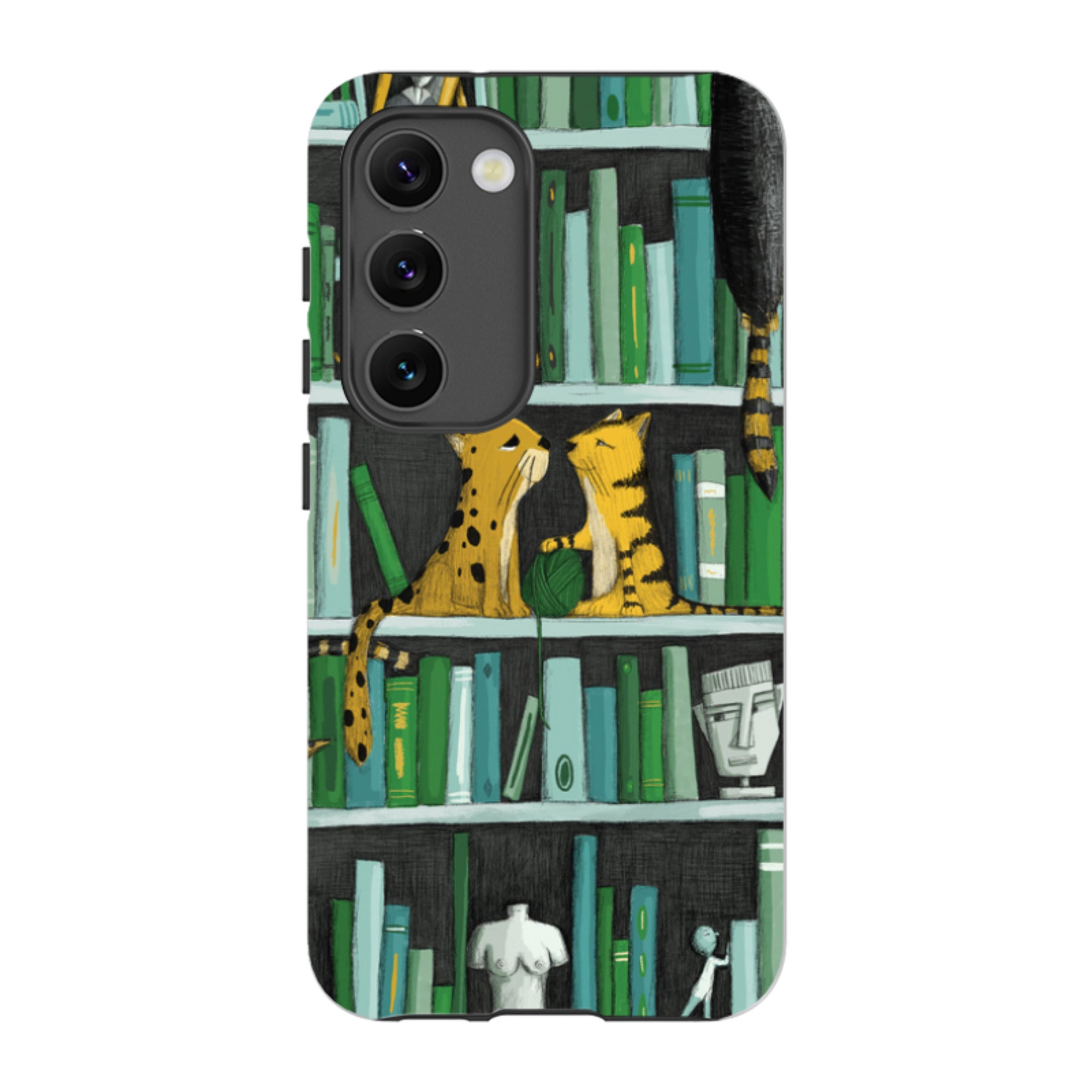 Samsung Tough Case - Library Friends By Maja Lindberg
