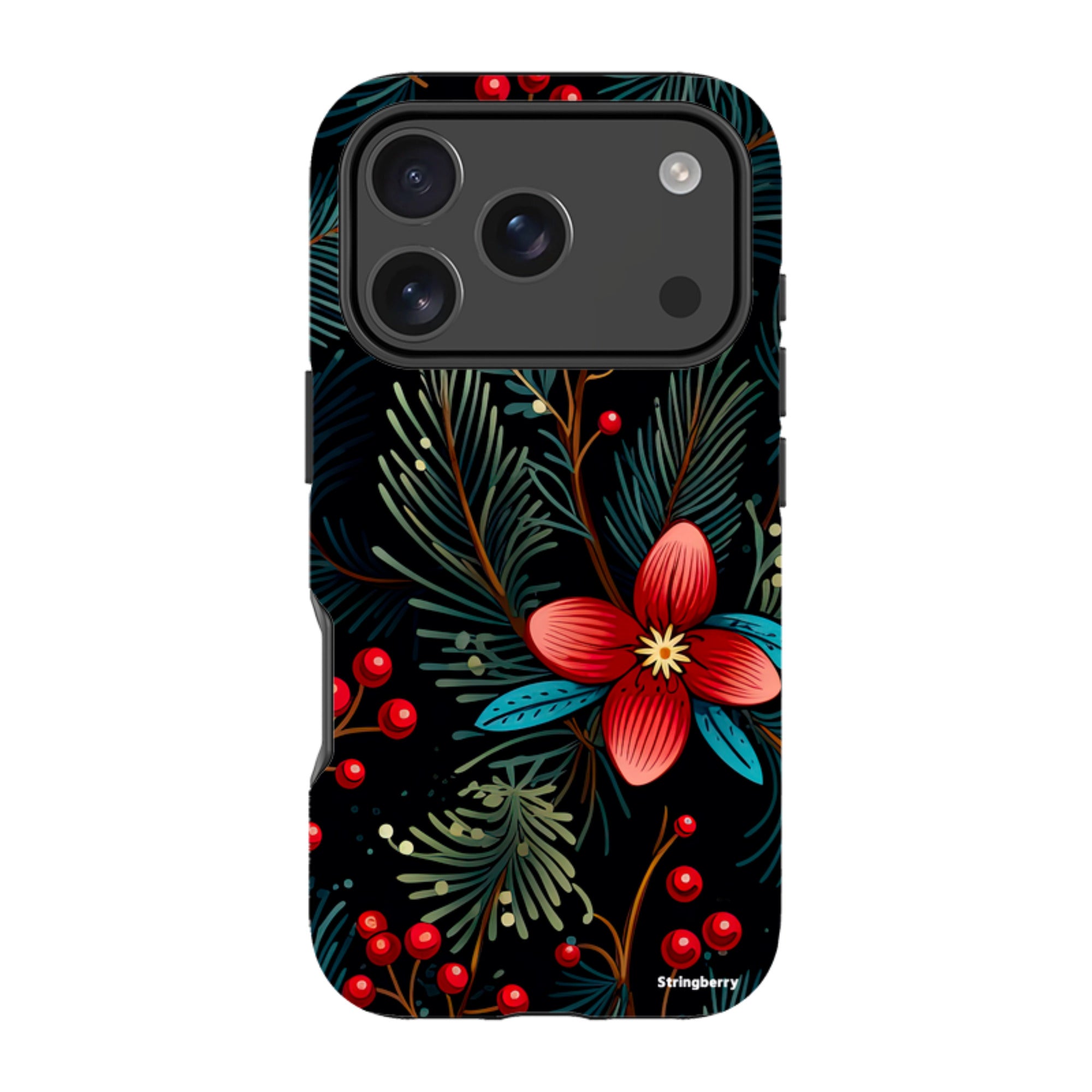 iPhone MagSafe Tough Case - Red Berries