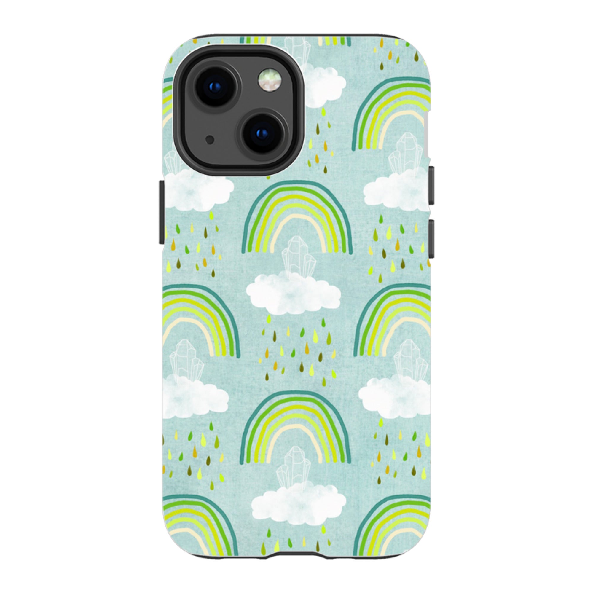 iPhone Tough Case - Rainbows And Crystals By Katherine Quinn