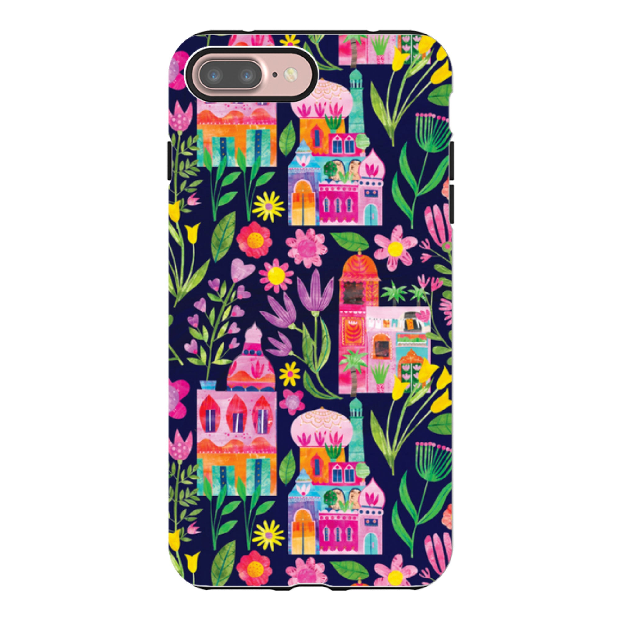 iPhone Tough Case - Indian Summer Dark By Tracey English