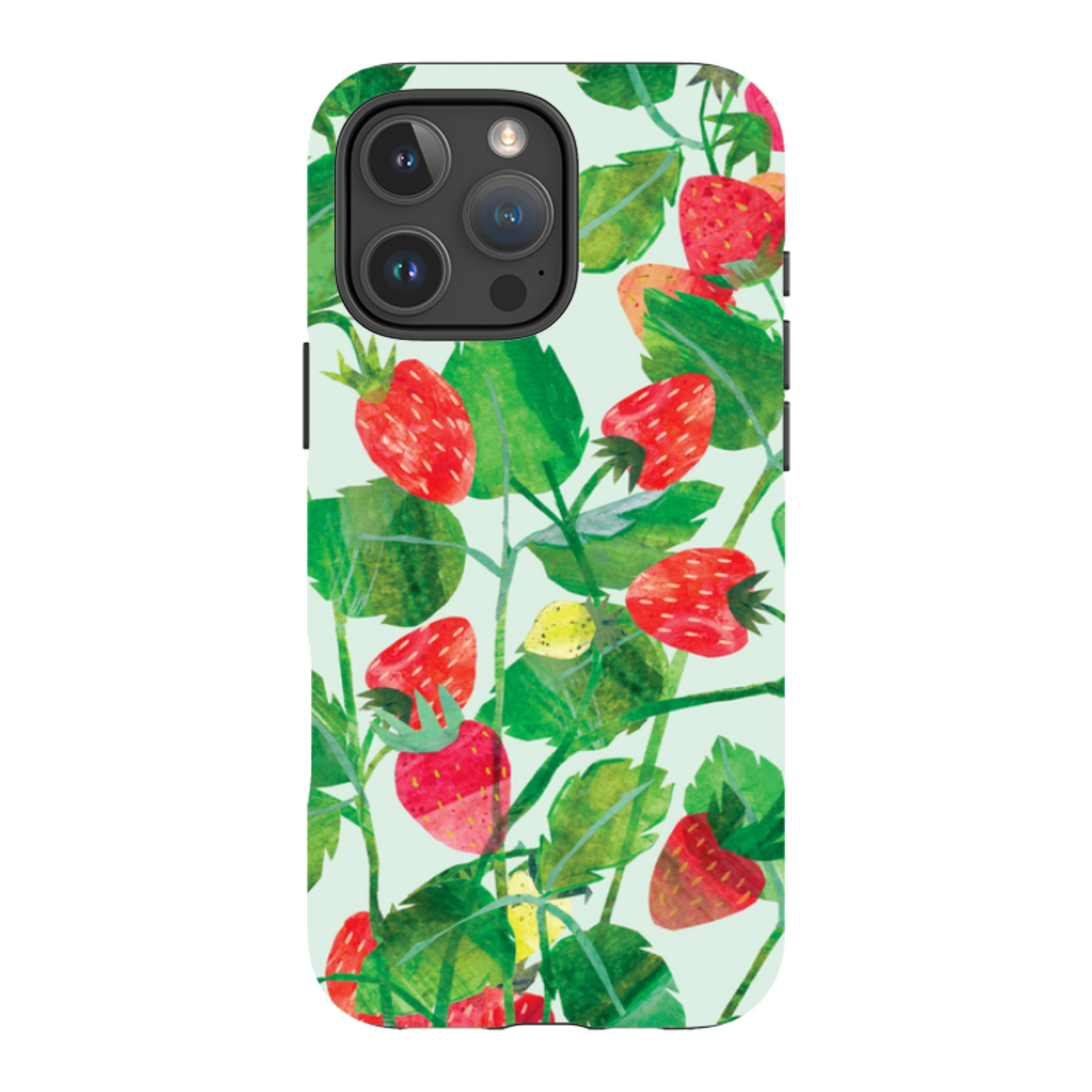 iPhone MagSafe Tough Case - Strawberries By Tracey English