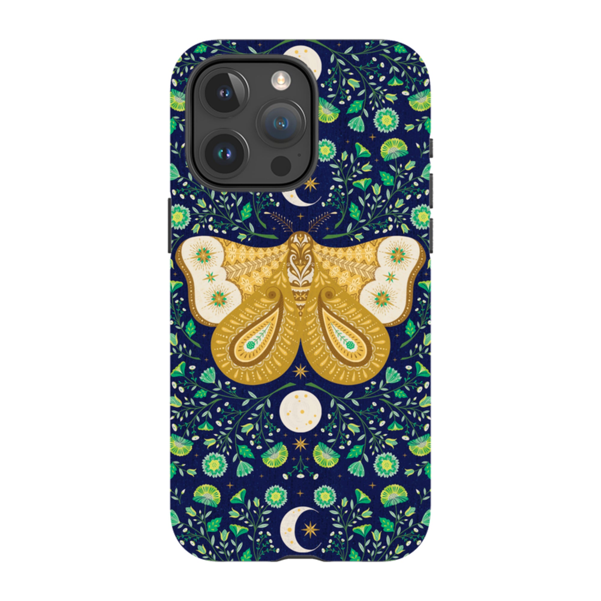 iPhone Tough Case - Moth By Jenny Zemanek