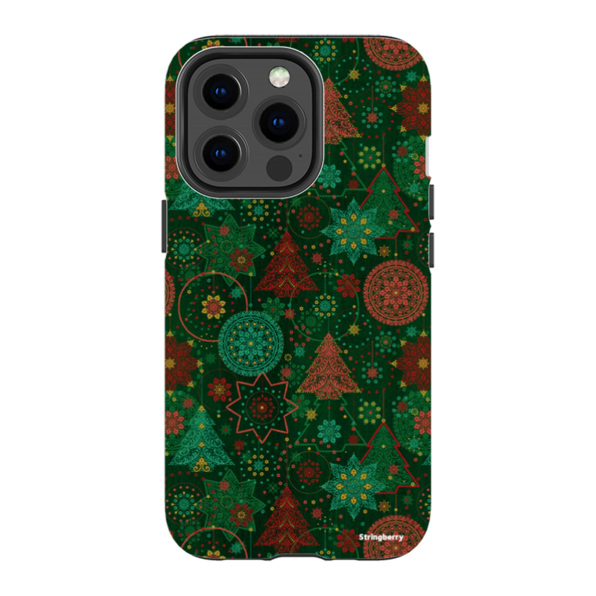 iPhone Tough Case - Christmas Forest By Natalie Pedetti Prack
