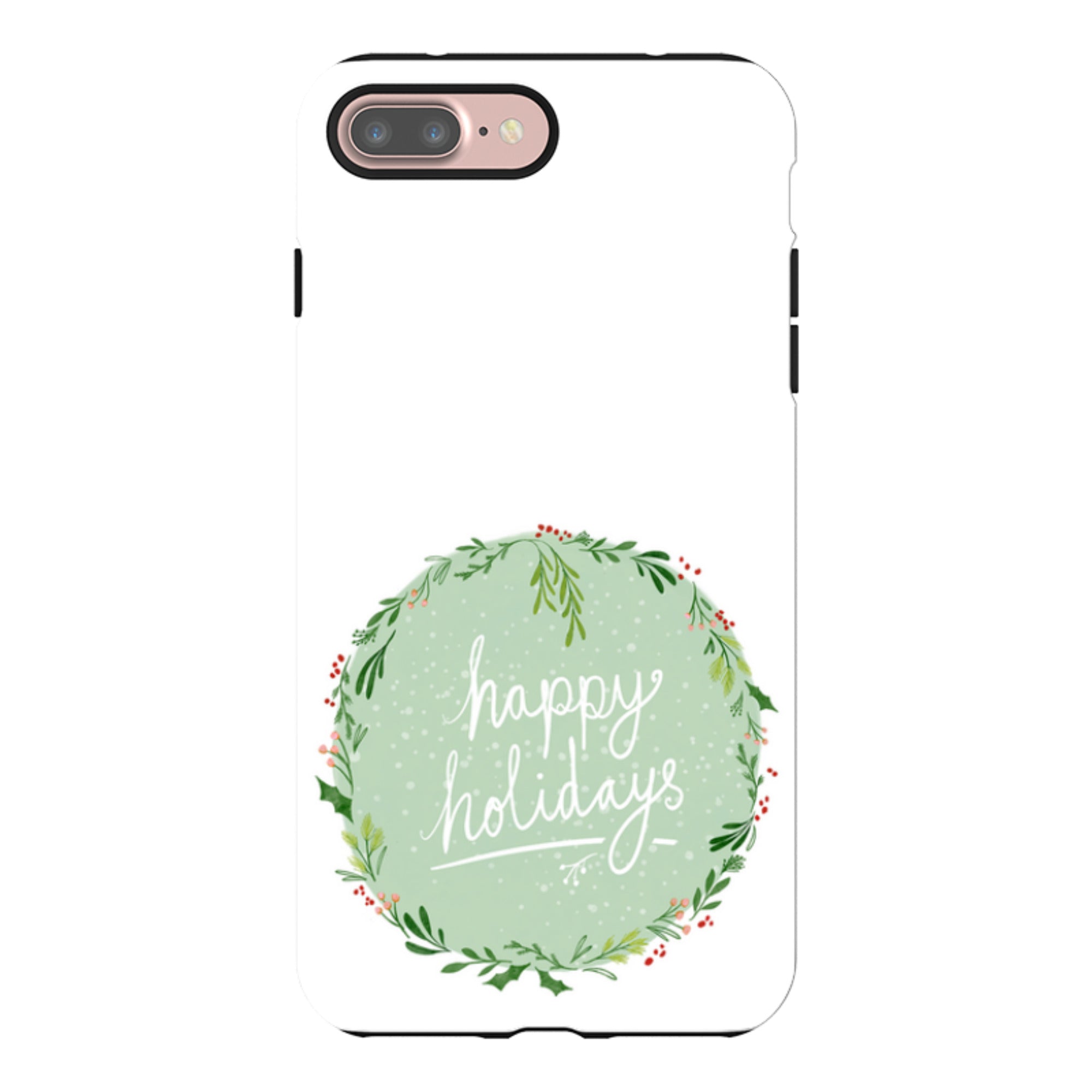 iPhone Tough Case - Happy Holidays By Katherine Quinn