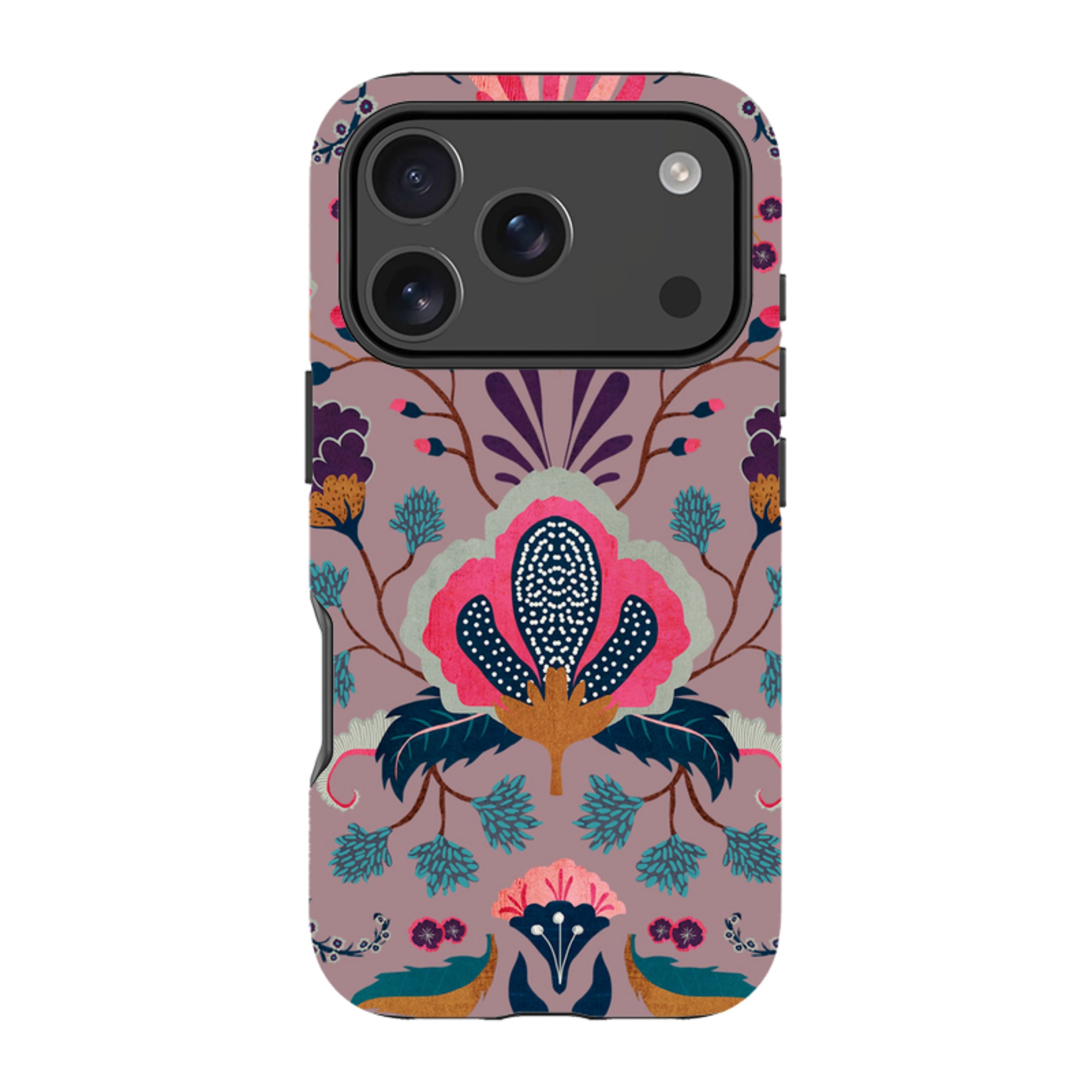 iPhone MagSafe Tough Case - Folk Floral III By Katherine Quinn