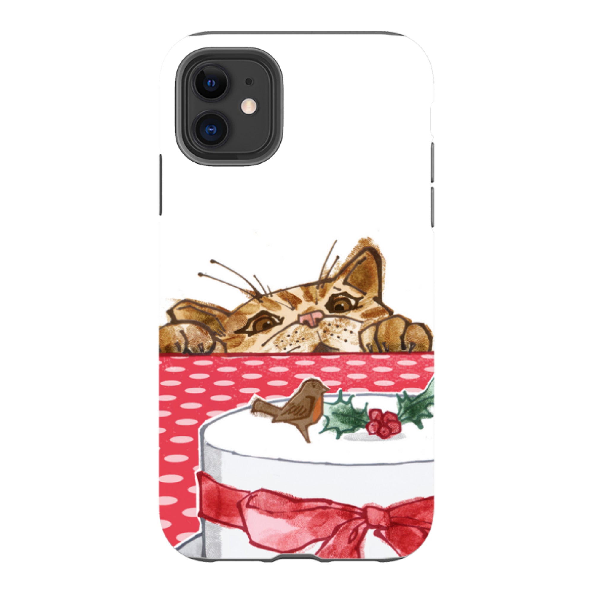 iPhone Tough Case - Cake Cat By Liane Payne
