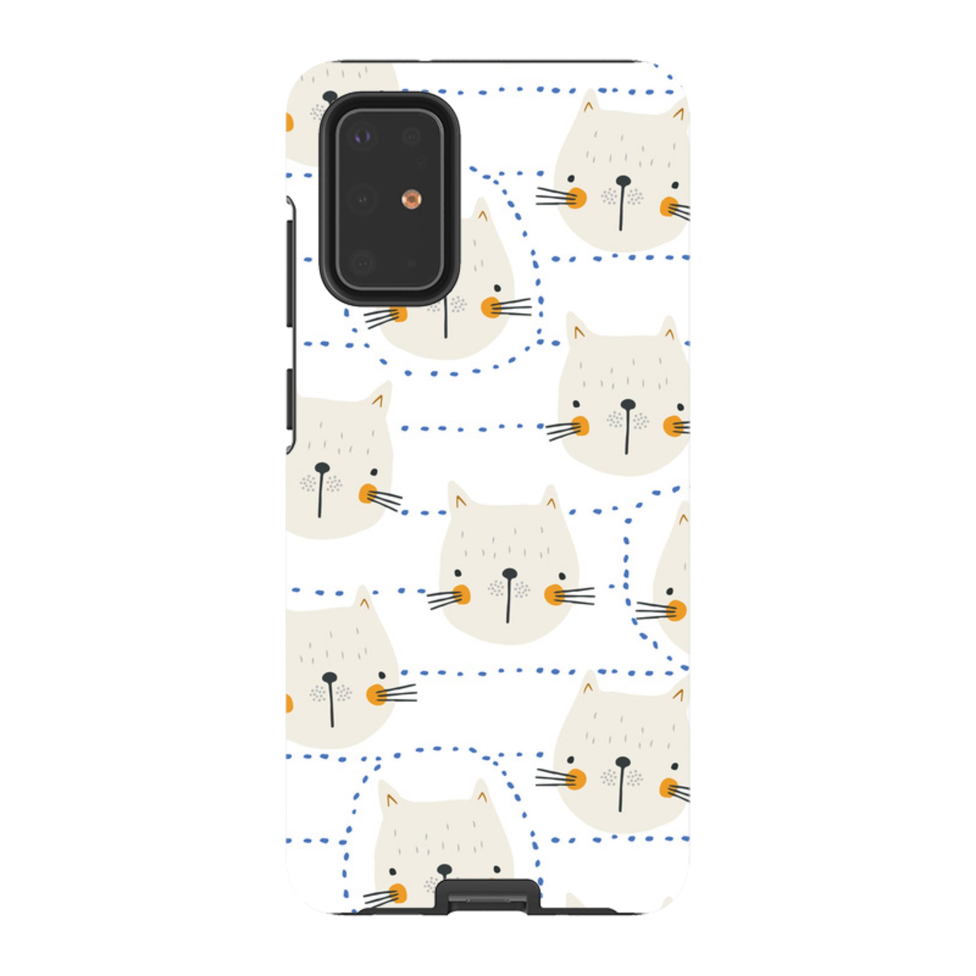 Samsung Tough Case - Cat Tiles