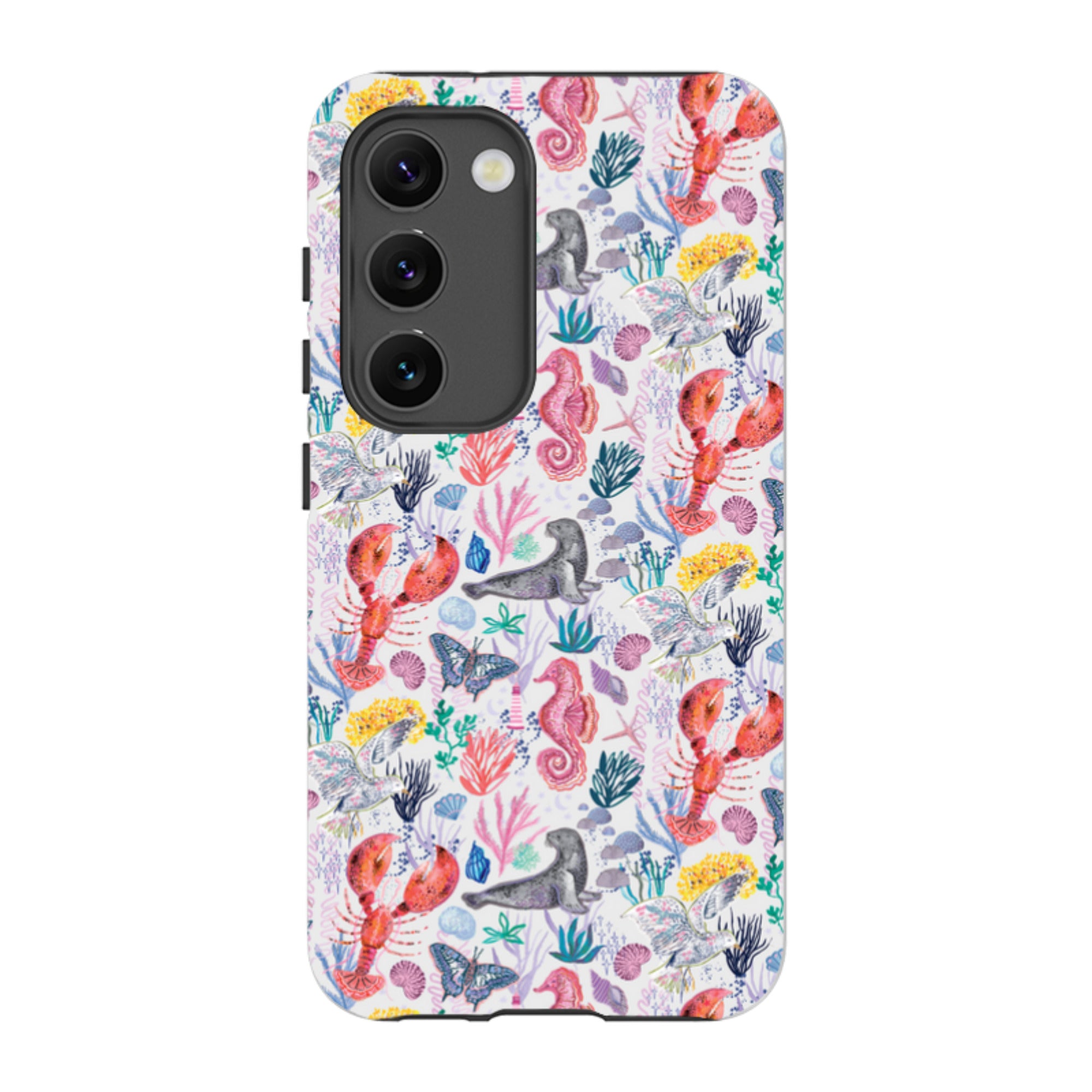 Samsung Tough  Case - Coastline Pattern D By Emma Frances Grant