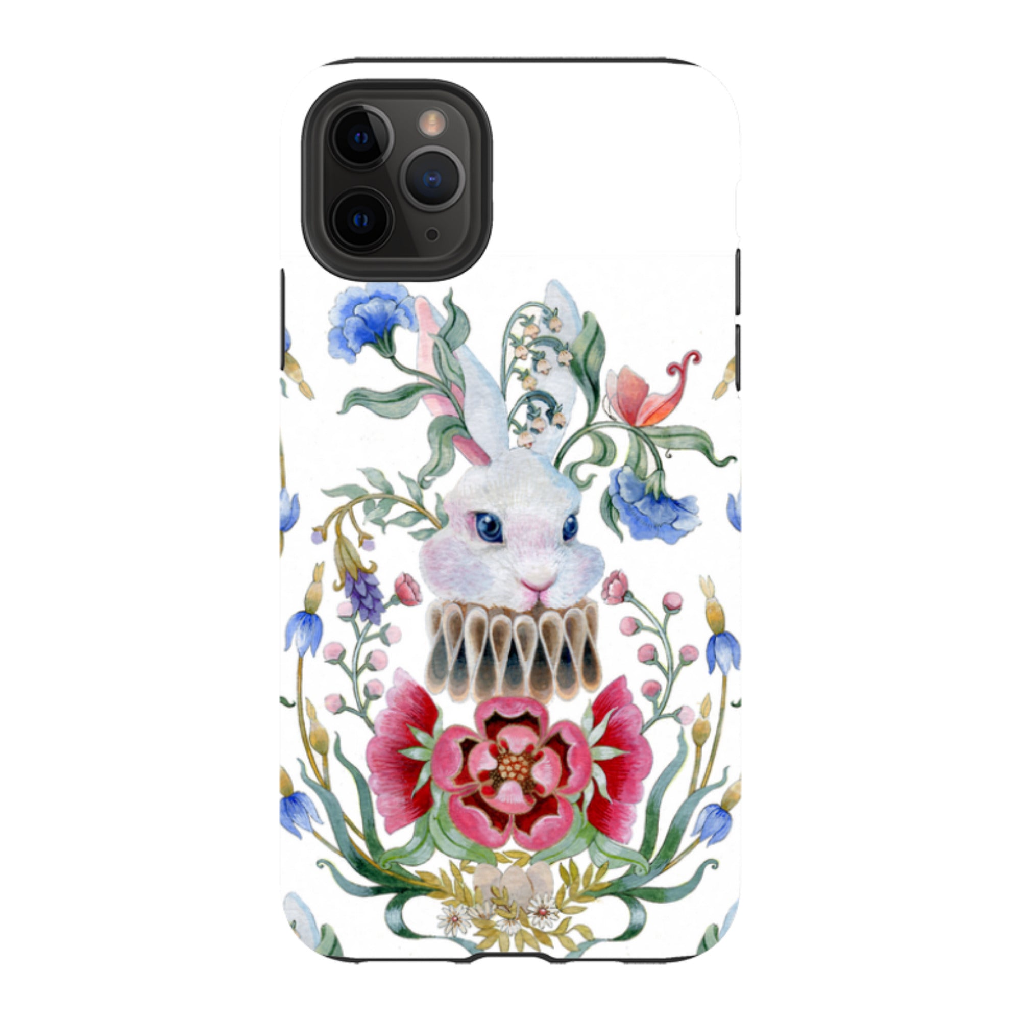 iPhone Tough Case - White Rabbit By Maria Matos