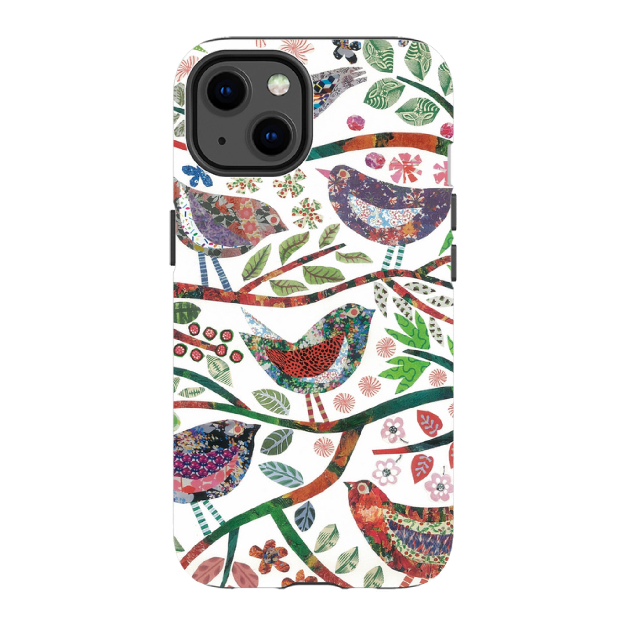 iPhone Tough Case - Vintage Birds By Jane Robbins
