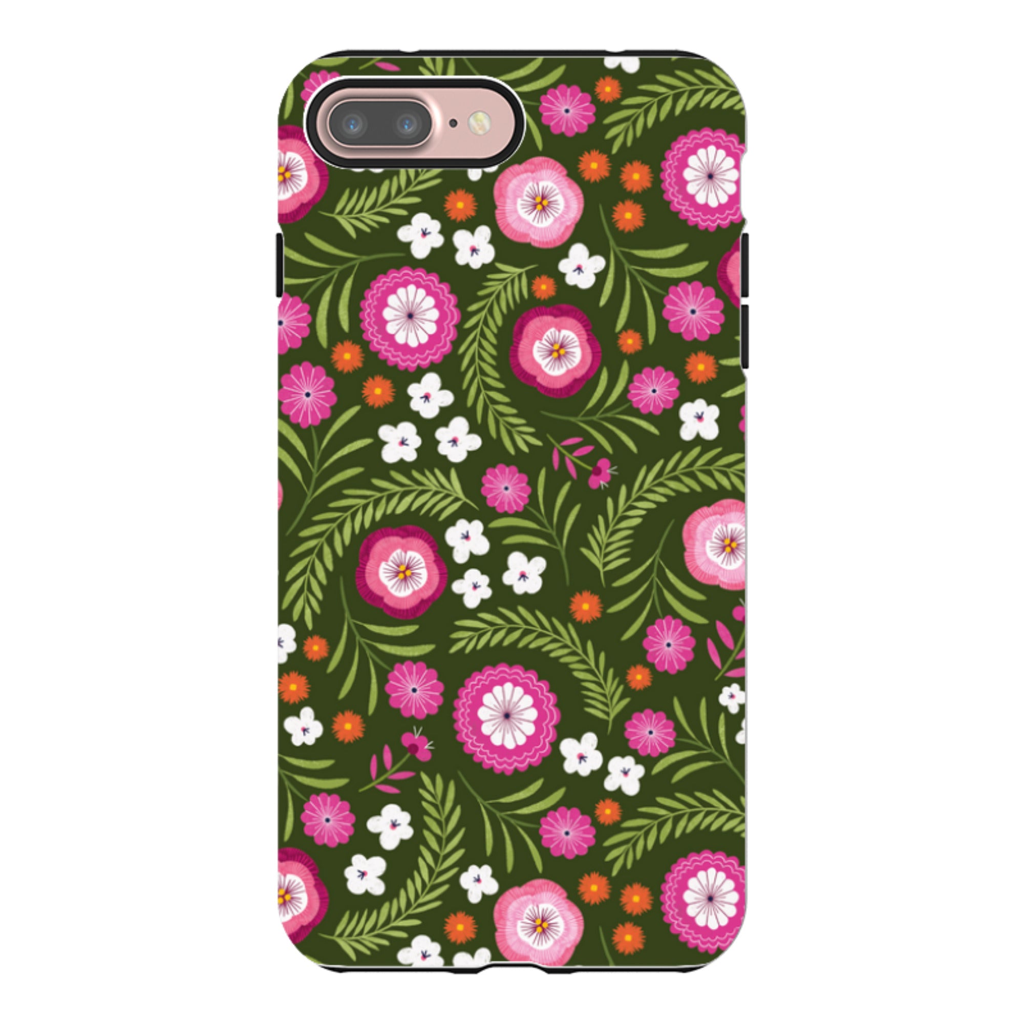 iPhone Tough Case - Posy Garden II By Ali Brookes