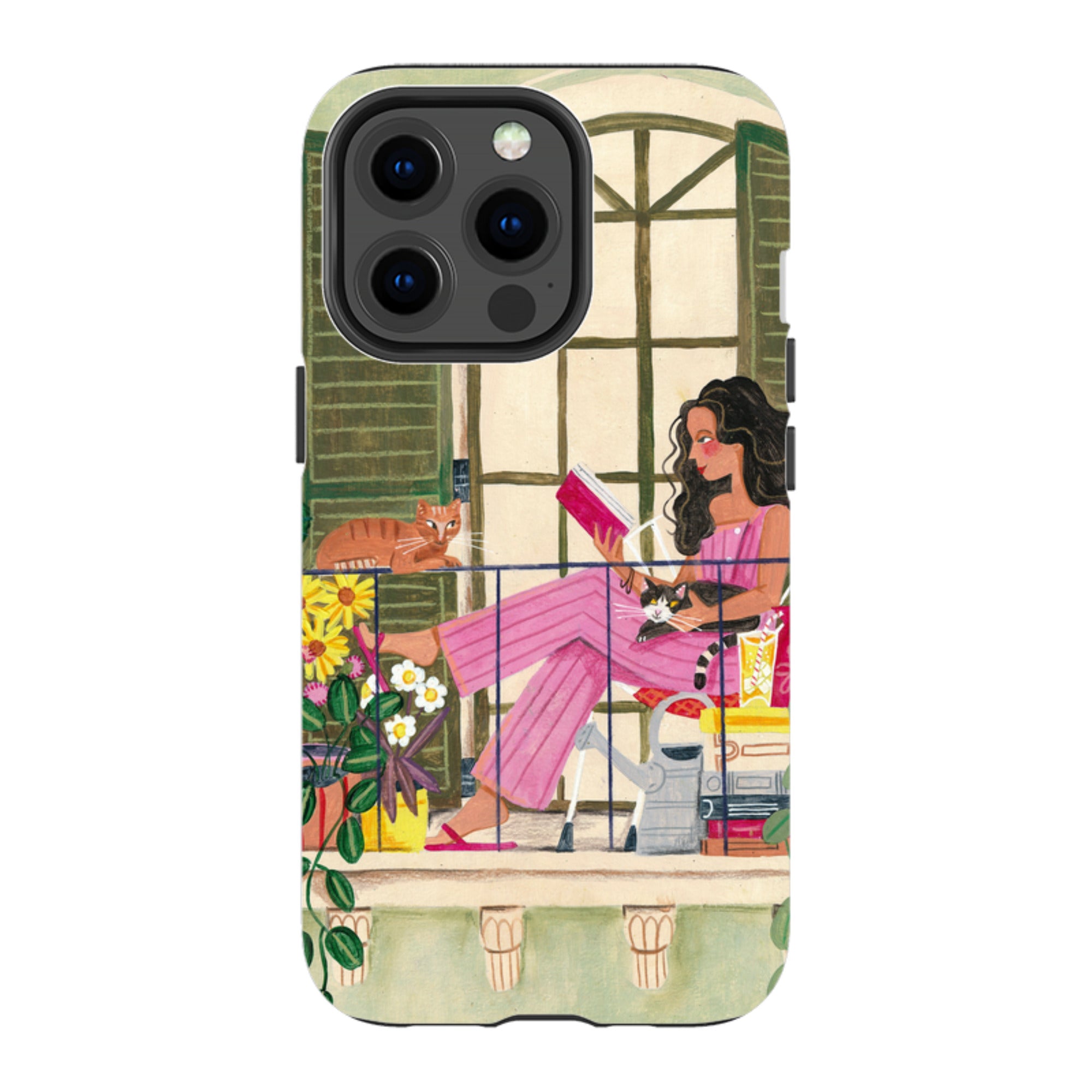 iPhone MagSafe Tough Case -  Balcony By Caroline Bonne Muller
