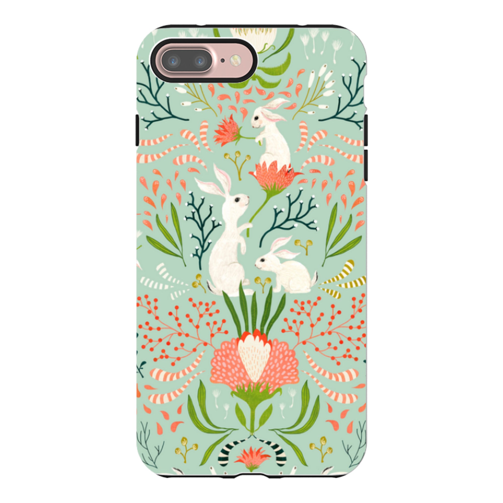 iPhone Tough Case - Bunny By Katherine Quinn