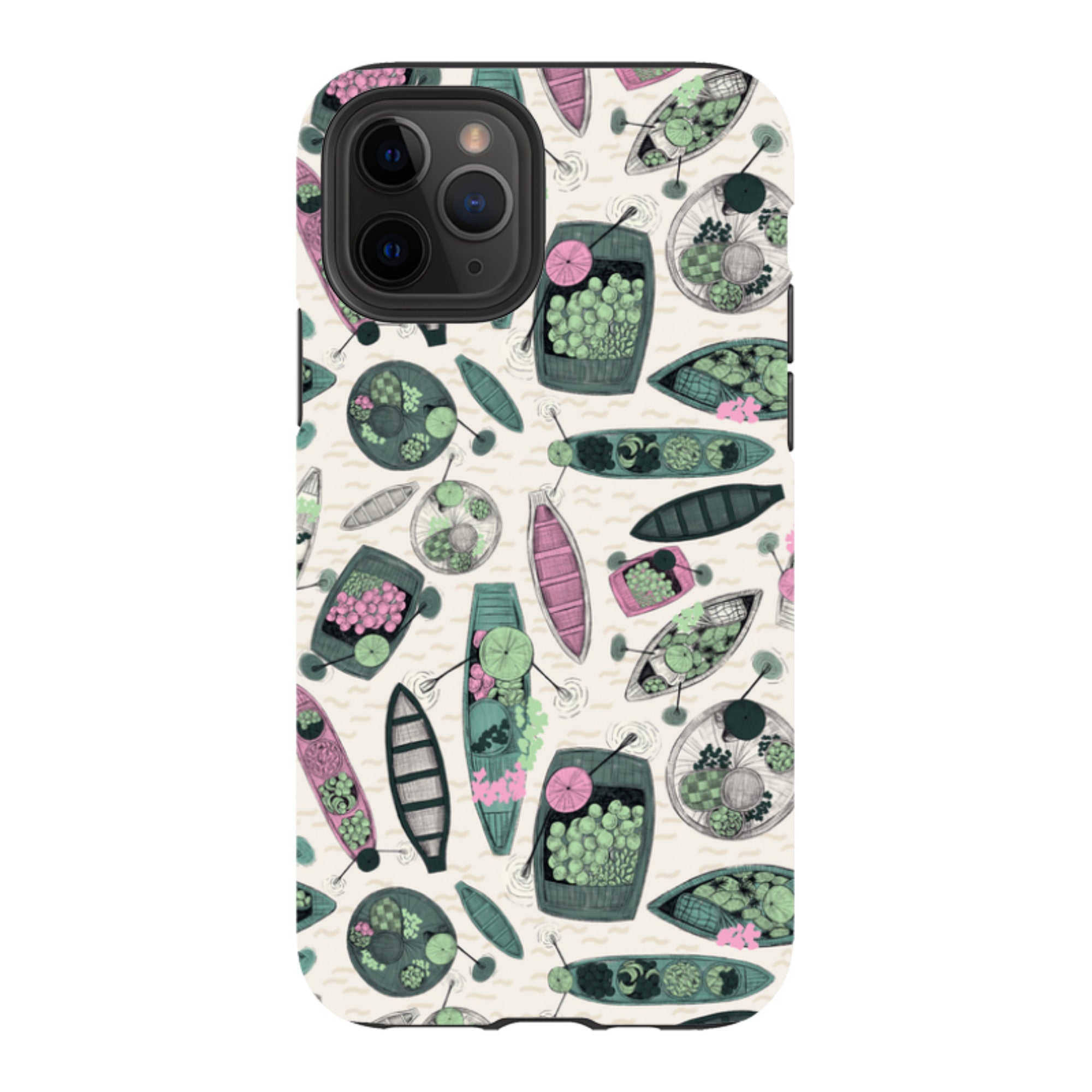 iPhone Tough Case - Floating Markets B By Jade Mosinski