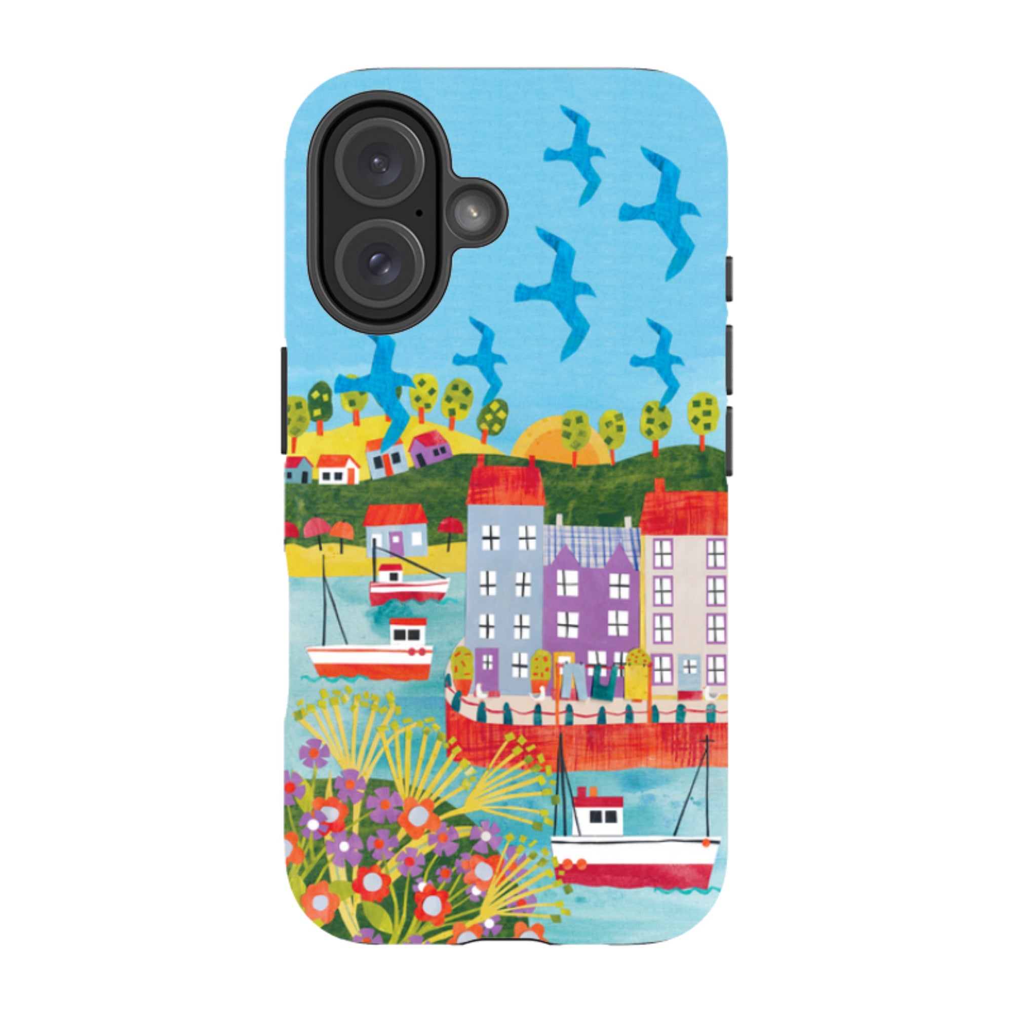 iPhone MagSafe Tough Case - Harbour Side By Tracey English