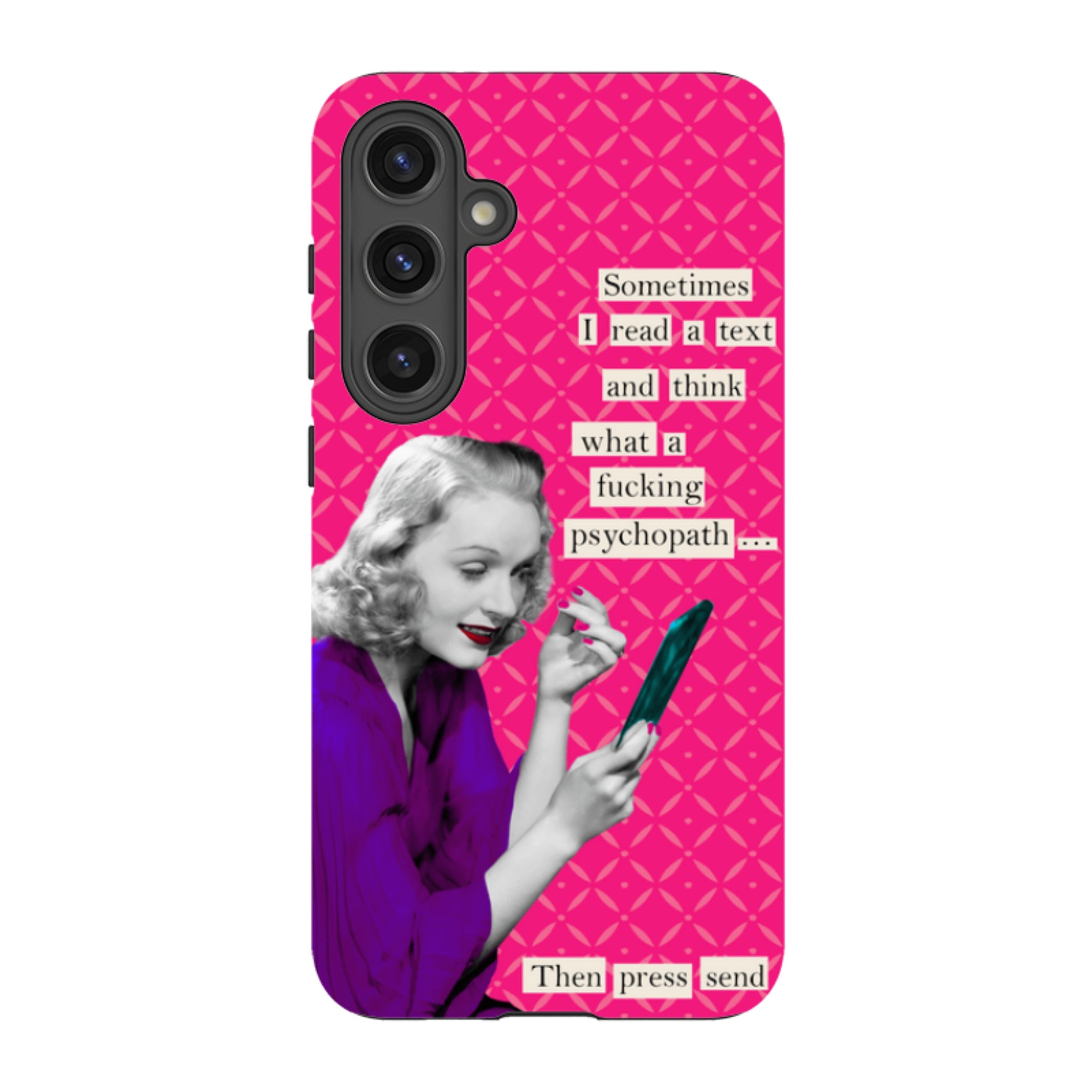 Samsung Tough Case - Psychopath By Clare Jordan
