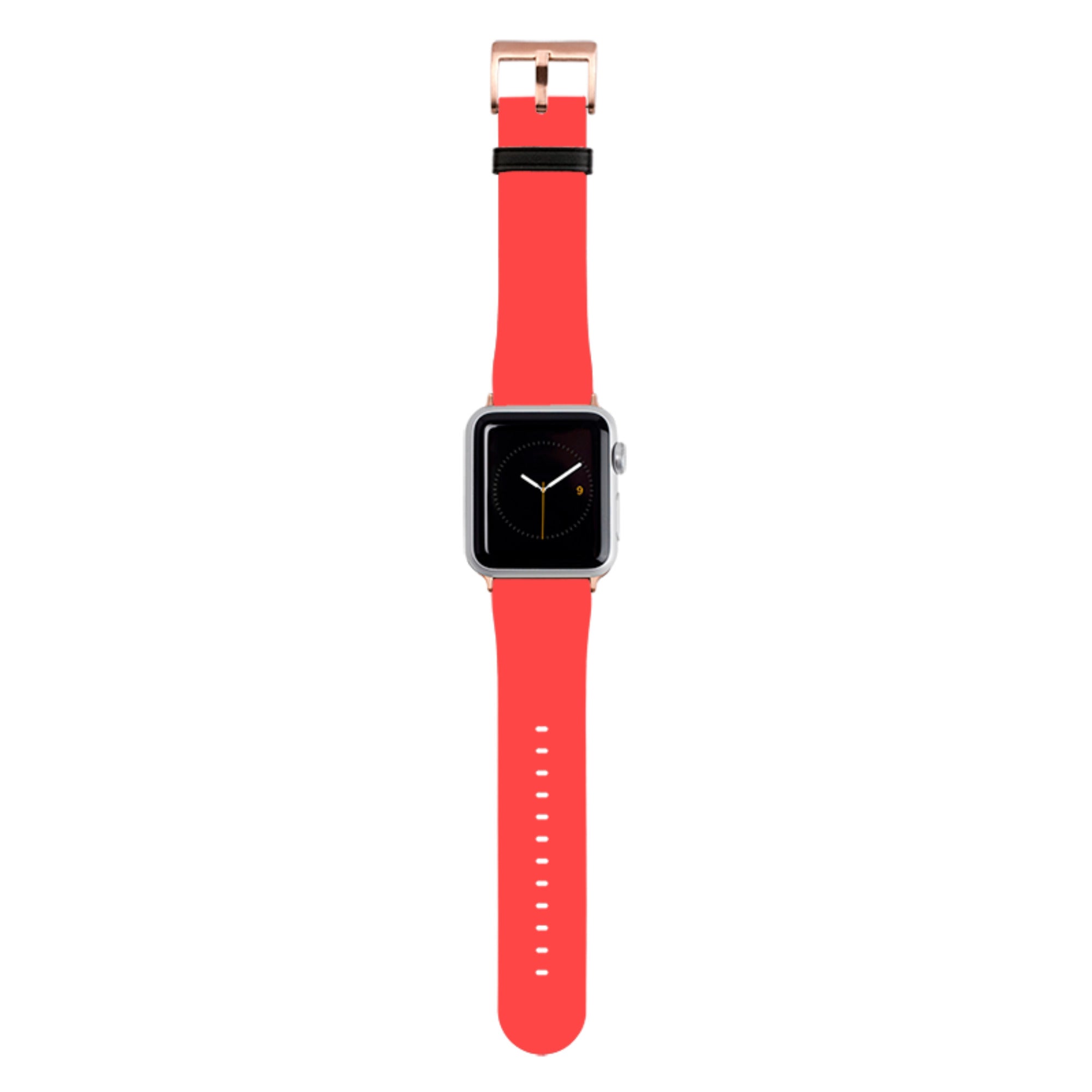 Zurich Red Apple Watch Strap