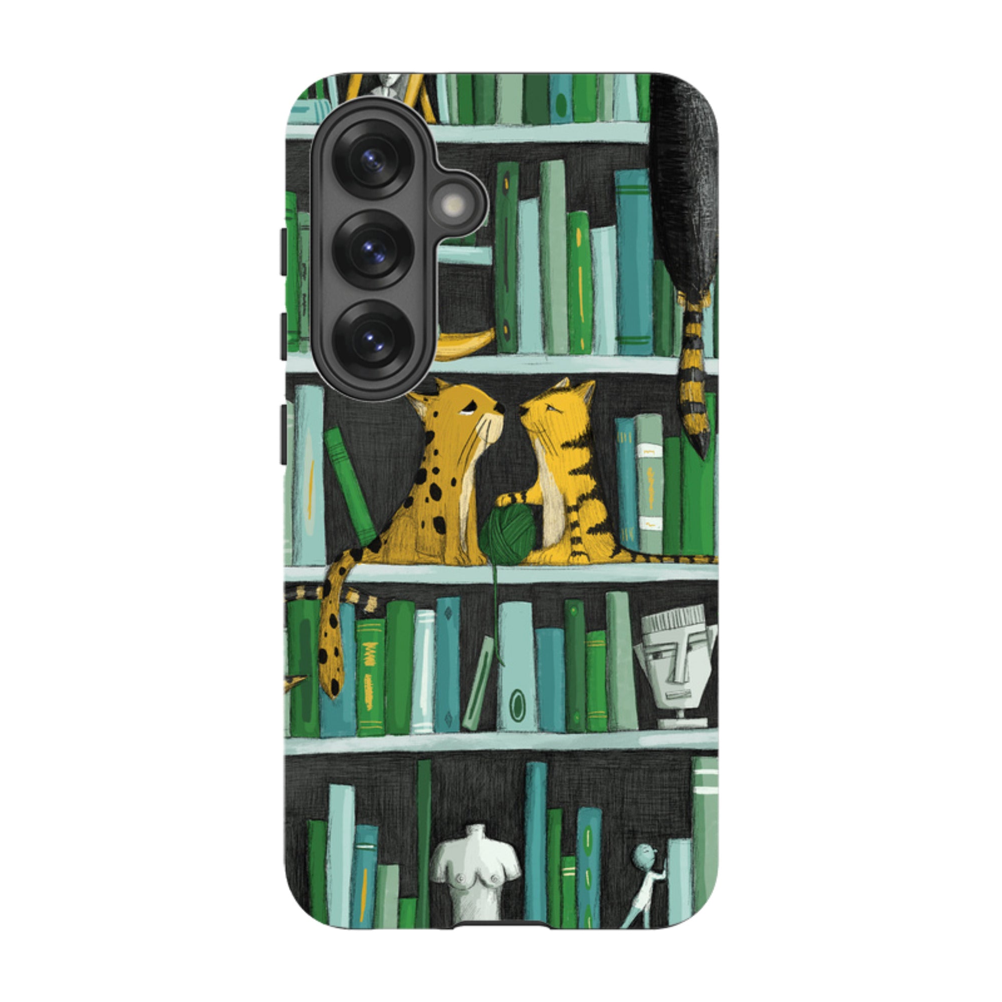 Samsung Tough Case - Library Friends By Maja Lindberg