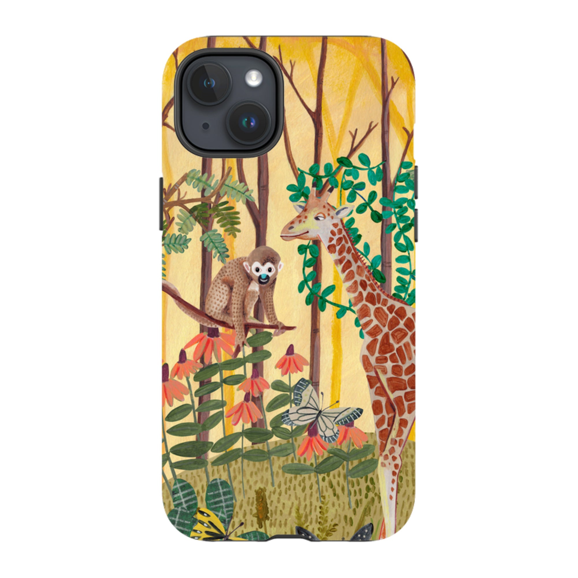 iPhone MagSafe Tough Case -  Giraffe By Caroline Bonne Muller