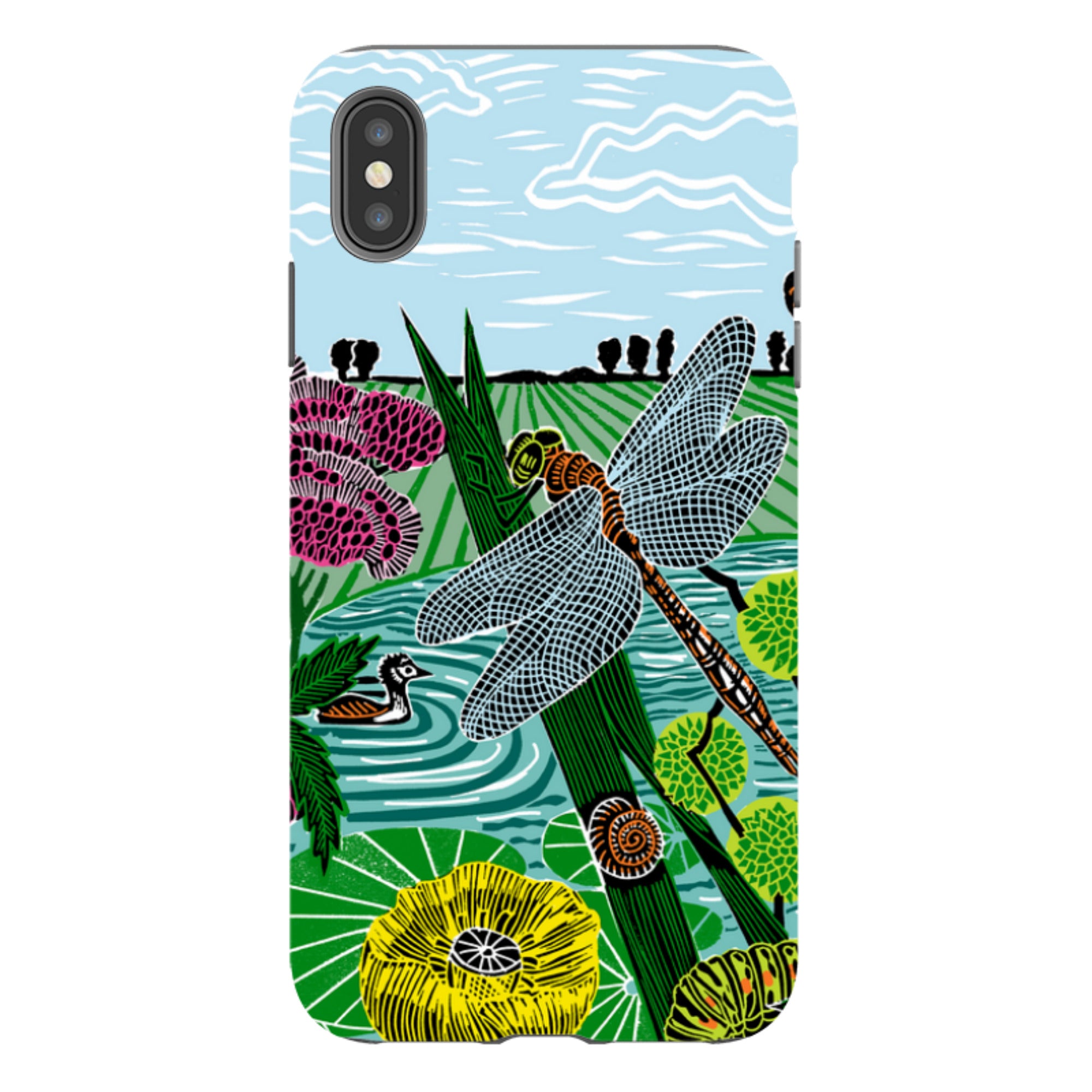 iPhone Tough Case - Pond By Kate Heiss
