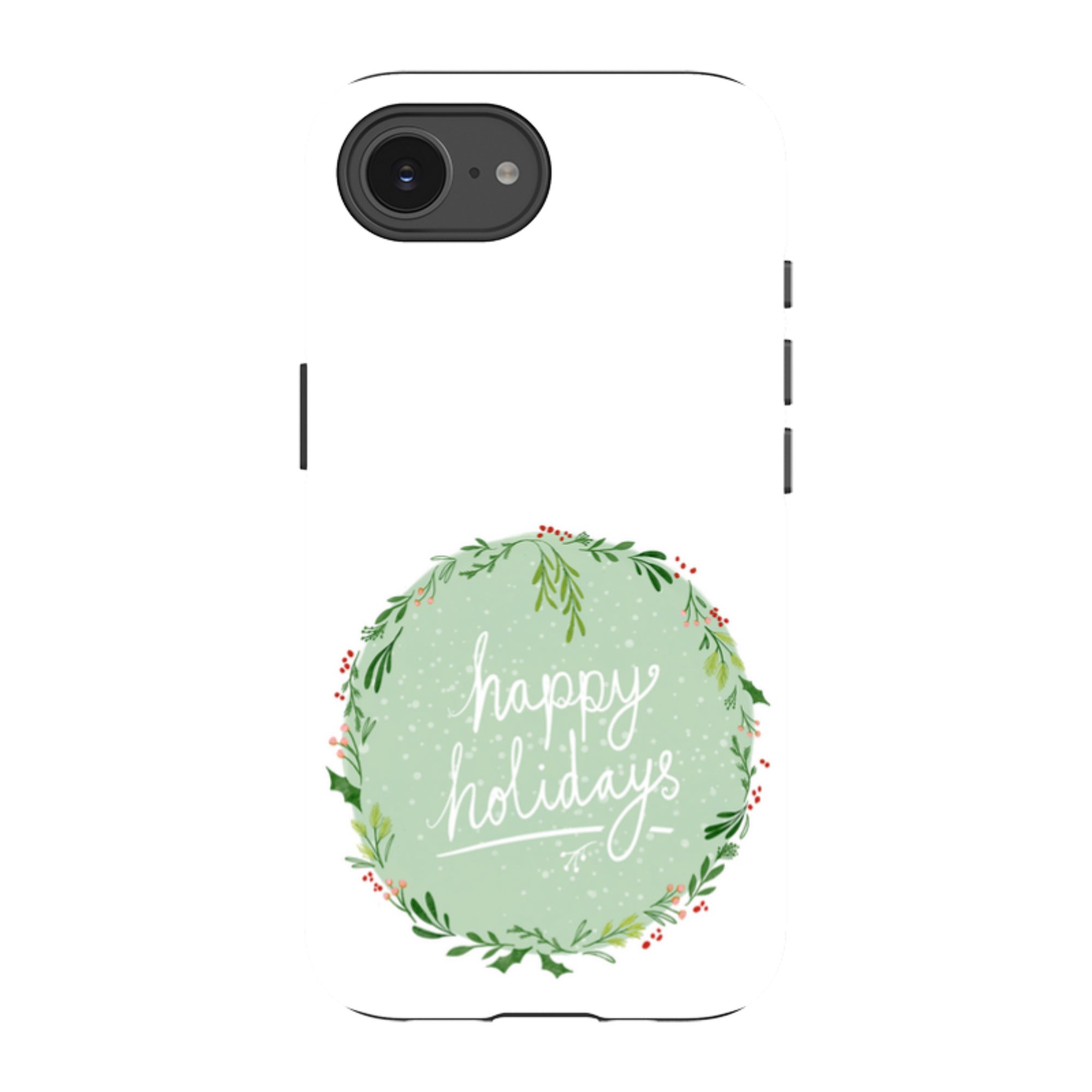iPhone Tough Case - Happy Holidays By Katherine Quinn