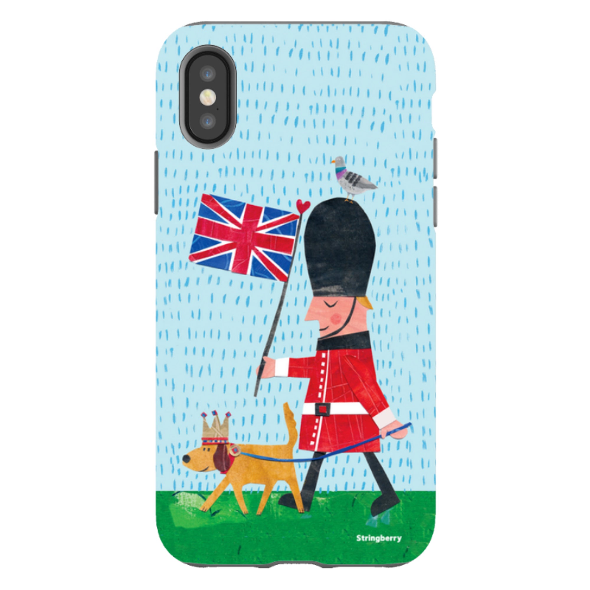 iPhone Tough Case - Welsh Guard By Tracey English