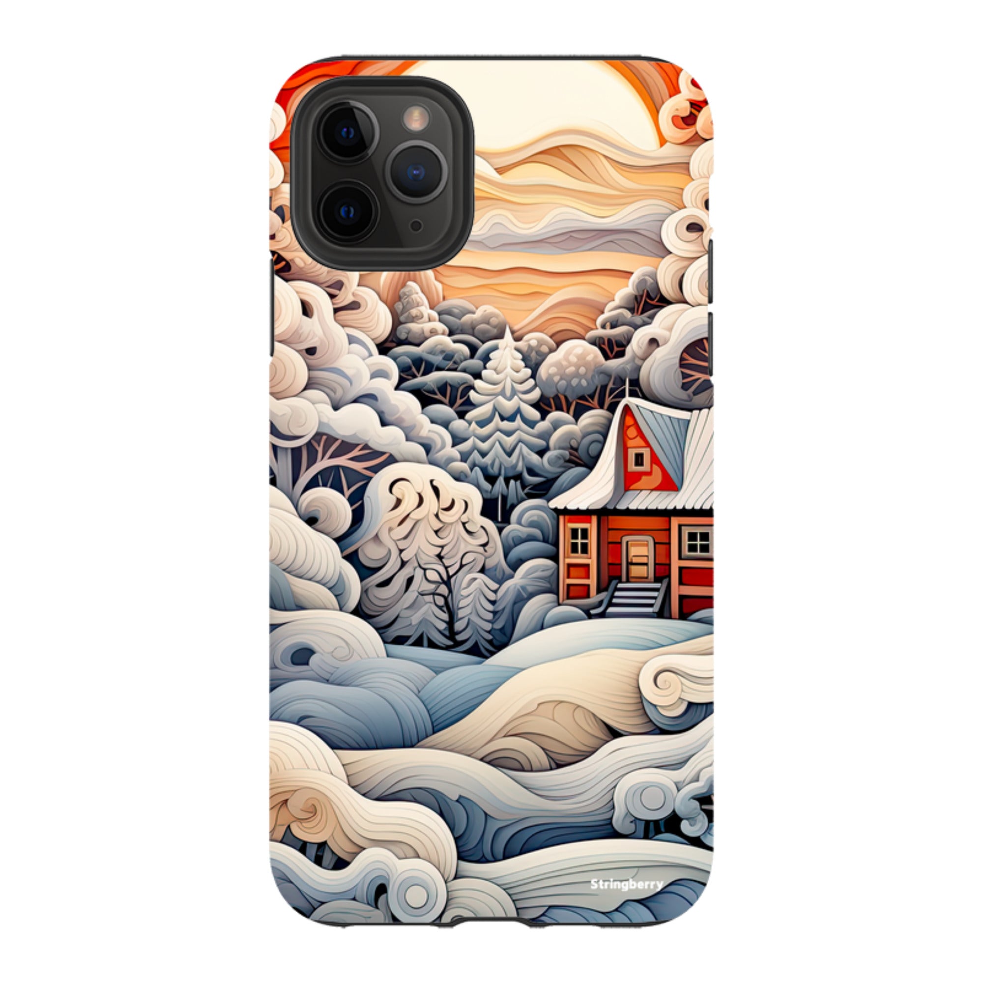 iPhone Tough Case - Winter World IV