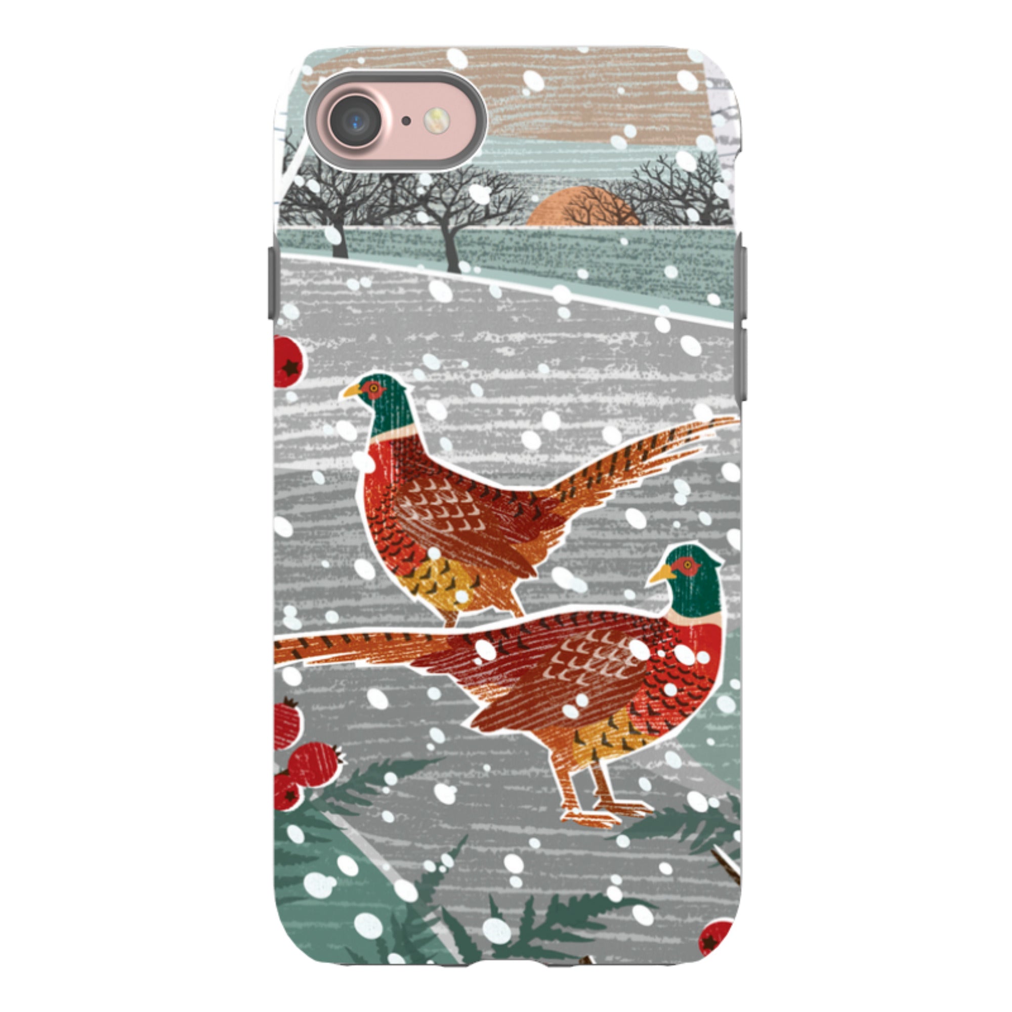 iPhone Tough Case - Snowy Day By Liane Payne