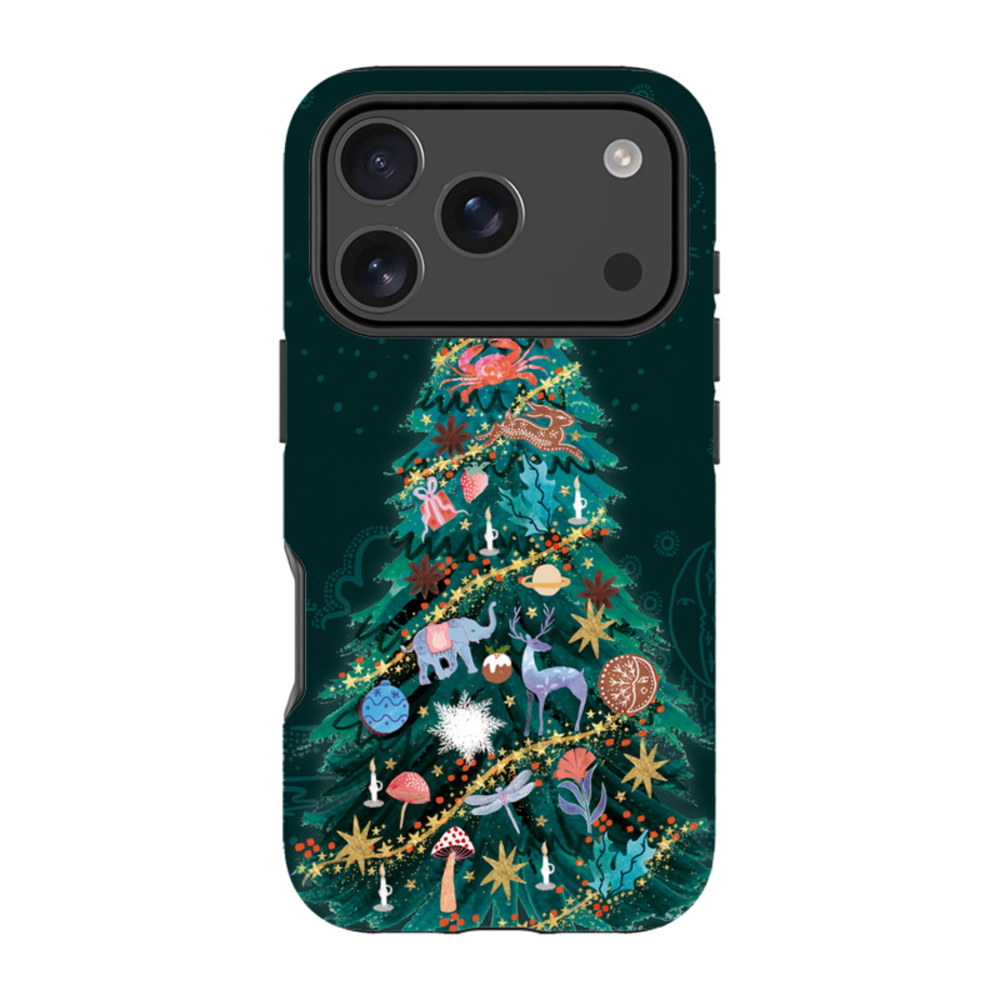 iPhone Tough Case - Kitsch Tree By Emma Frances Grant