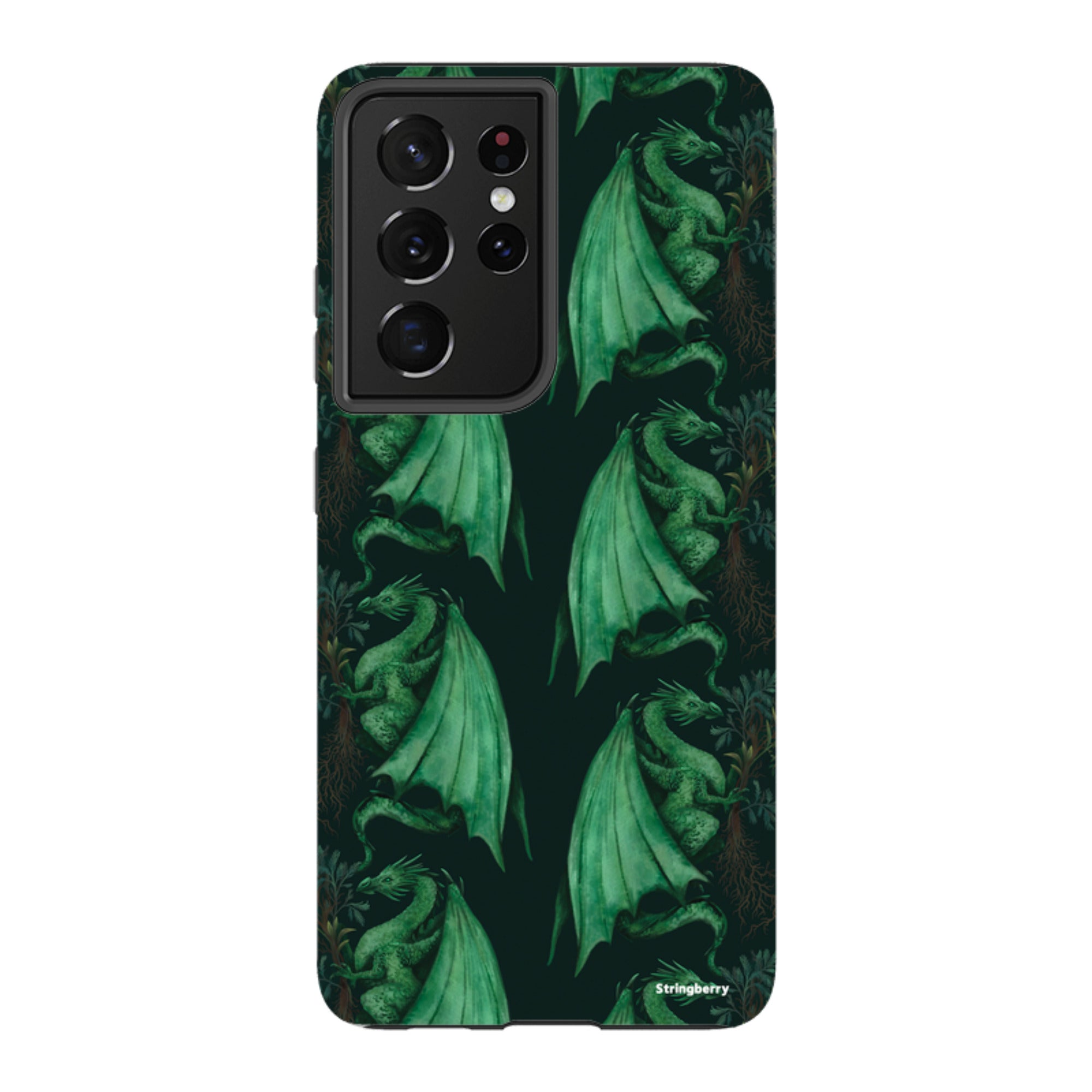 Samsung Tough Case - Arbor Dragon Pattern By Anna Stead