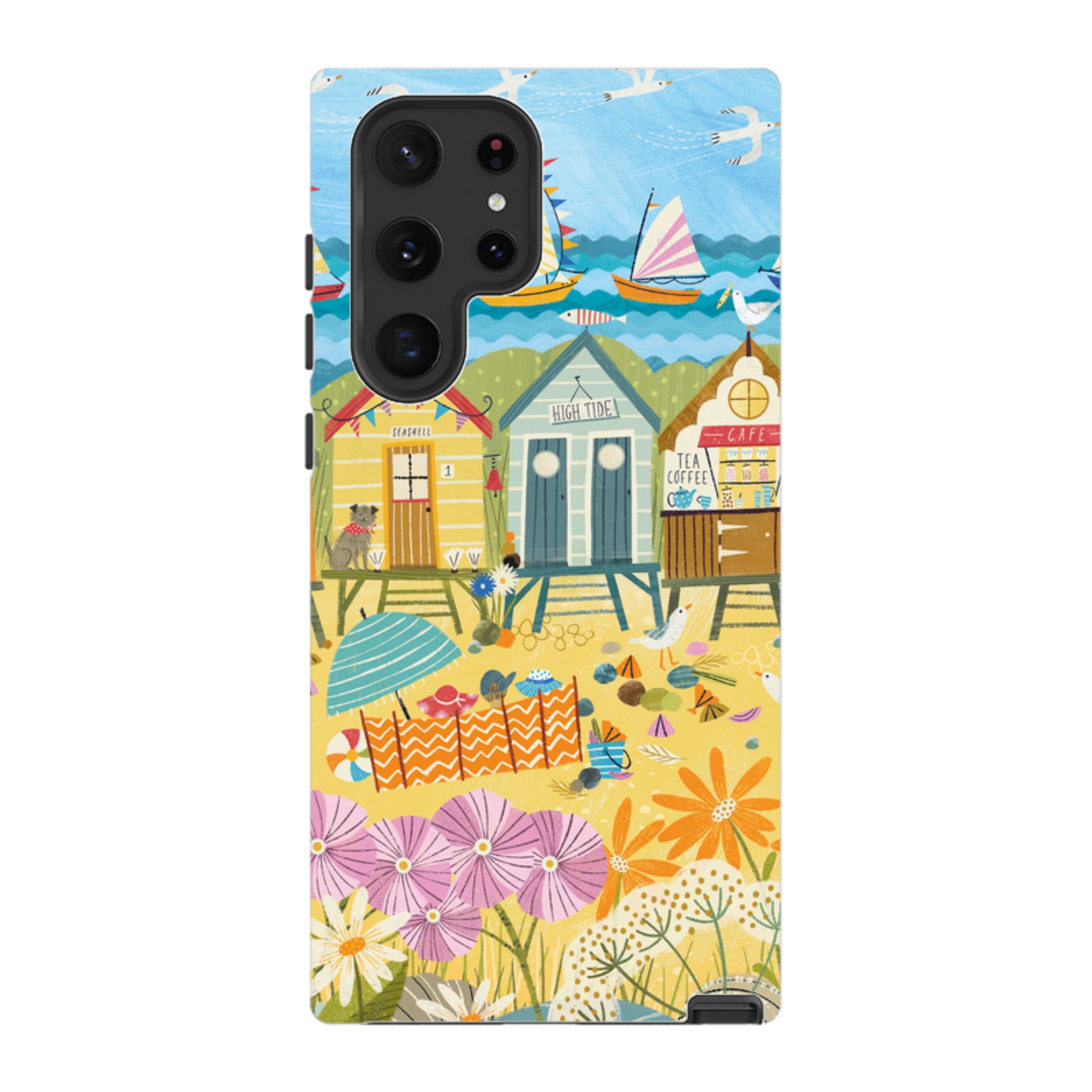 Samsung Tough  Case - Beachy Days 3 By Ali Brookes