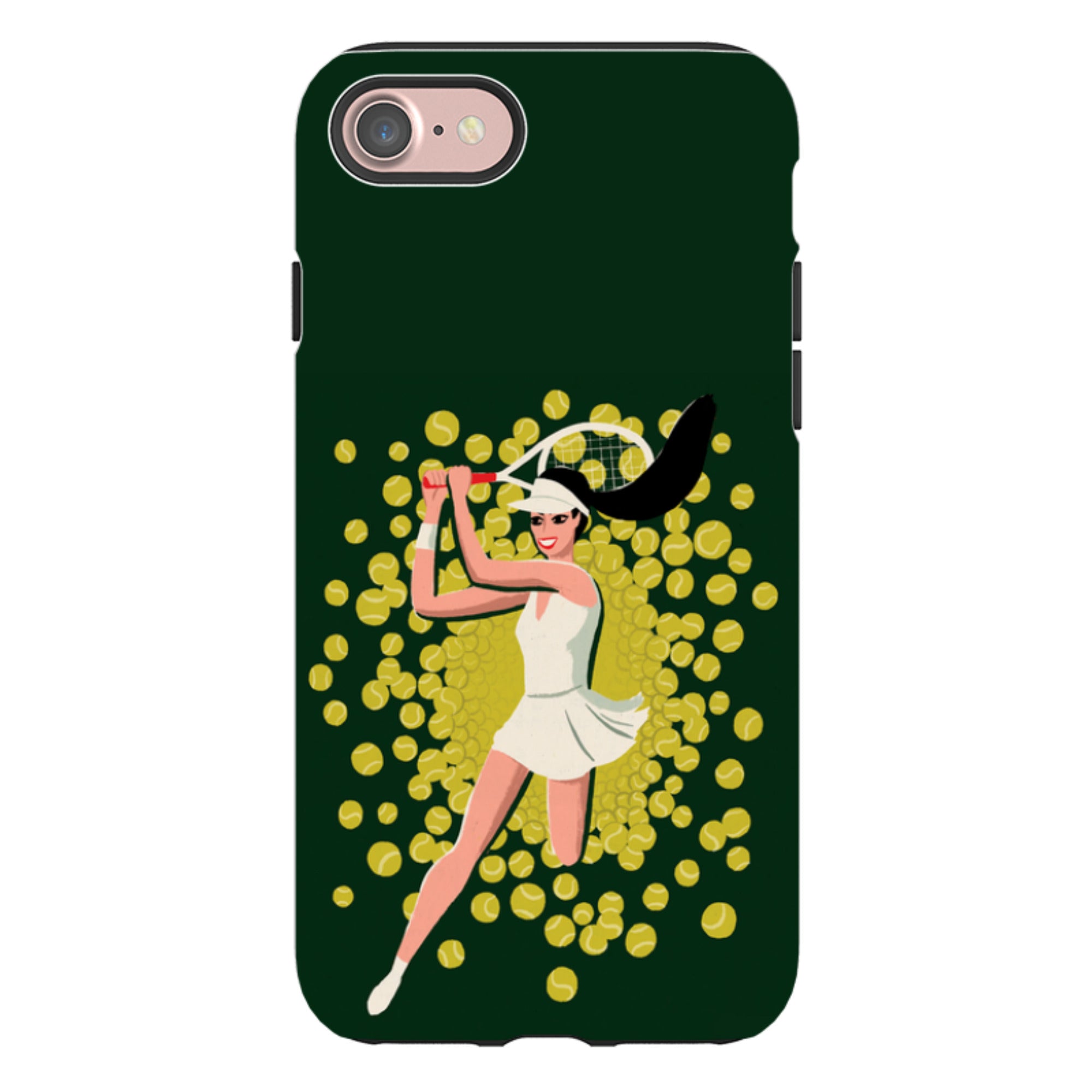 iPhone Tough Case - Tennis Burst