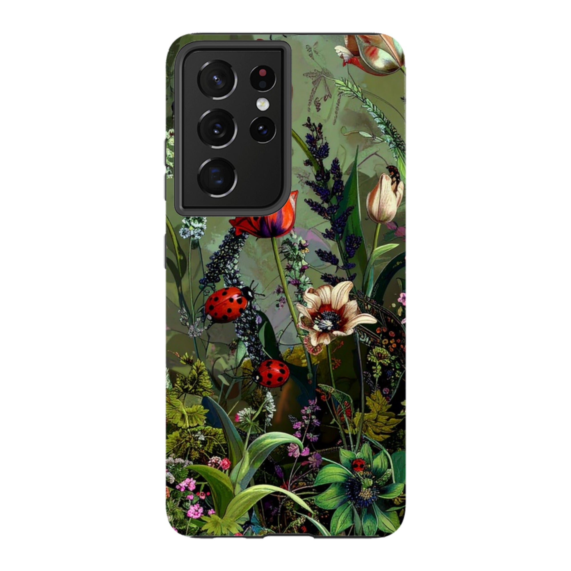 Samsung Tough Case - Green Vyne Ladybirds