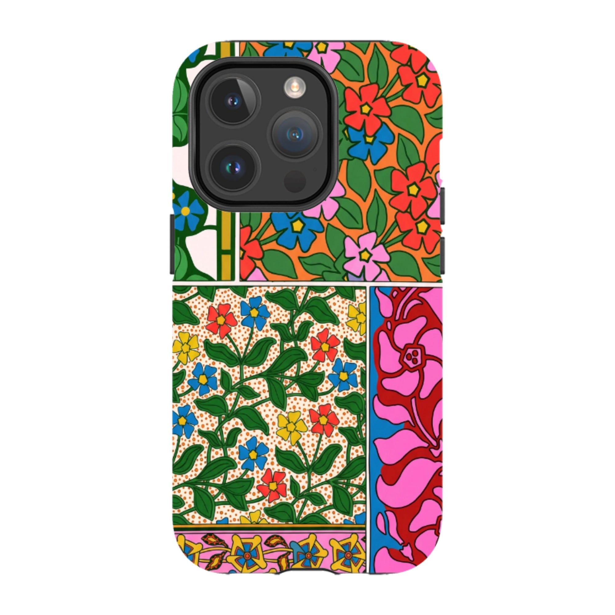 iPhone MagSafe Tough Case - Vintage Wildflowers