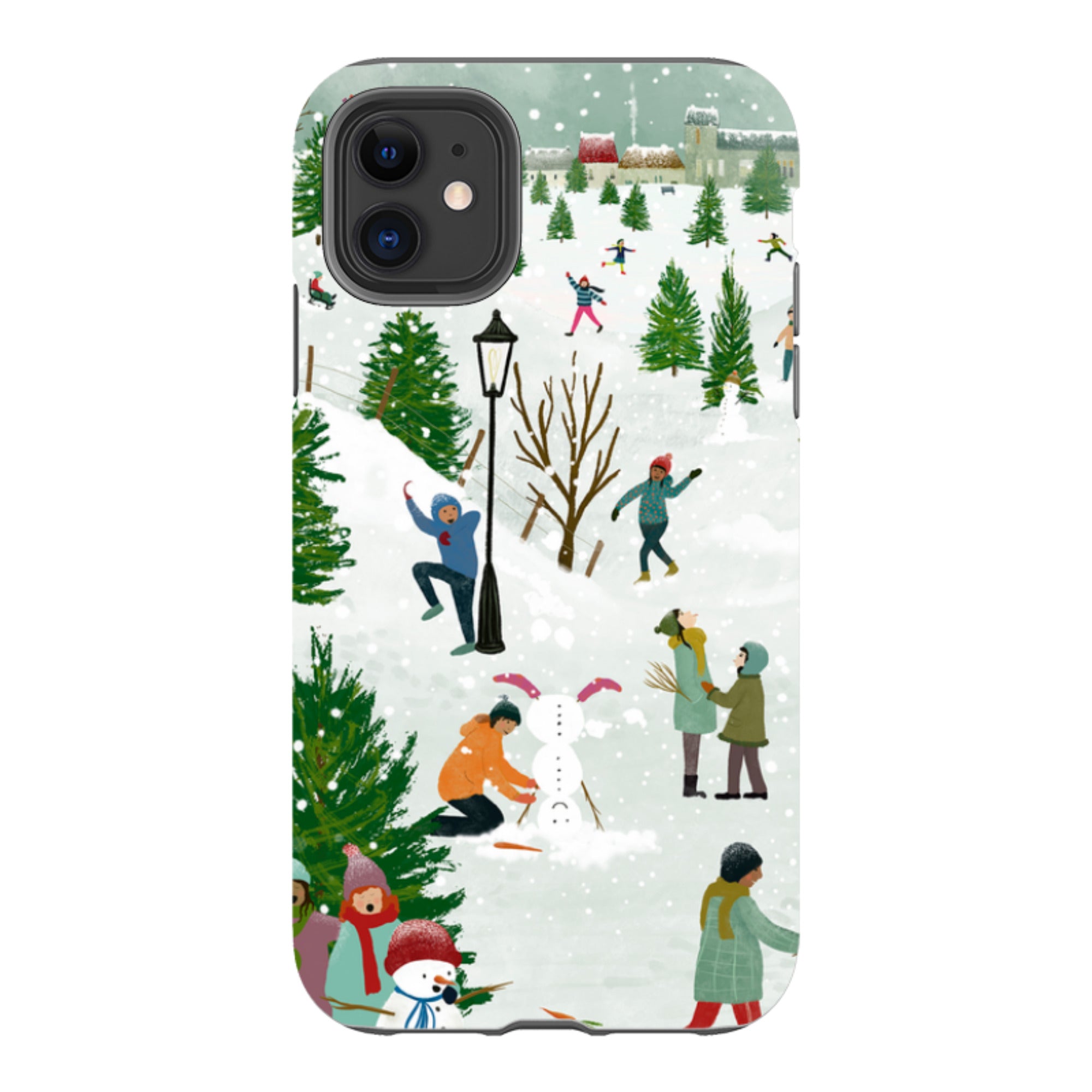 iPhone Tough Case - Let It Snow By Katherine Quinn
