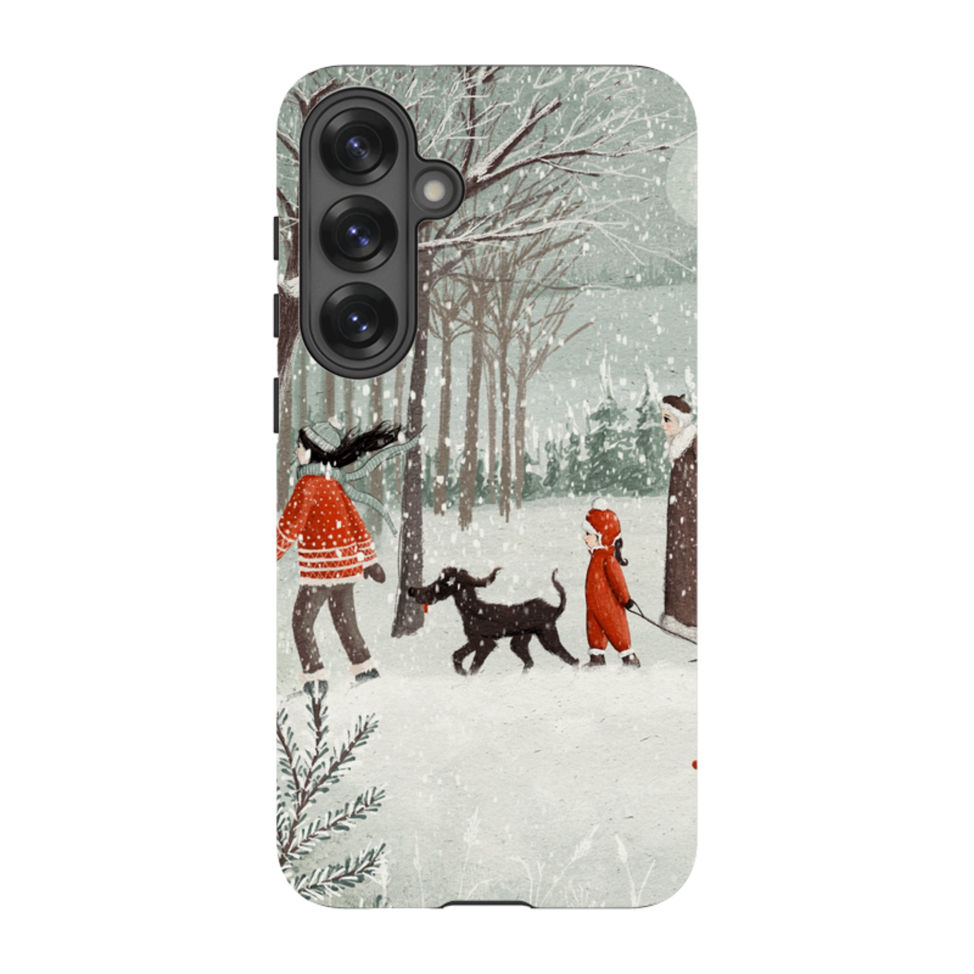 Samsung Tough Case - Winter Walk By Maja Lindberg