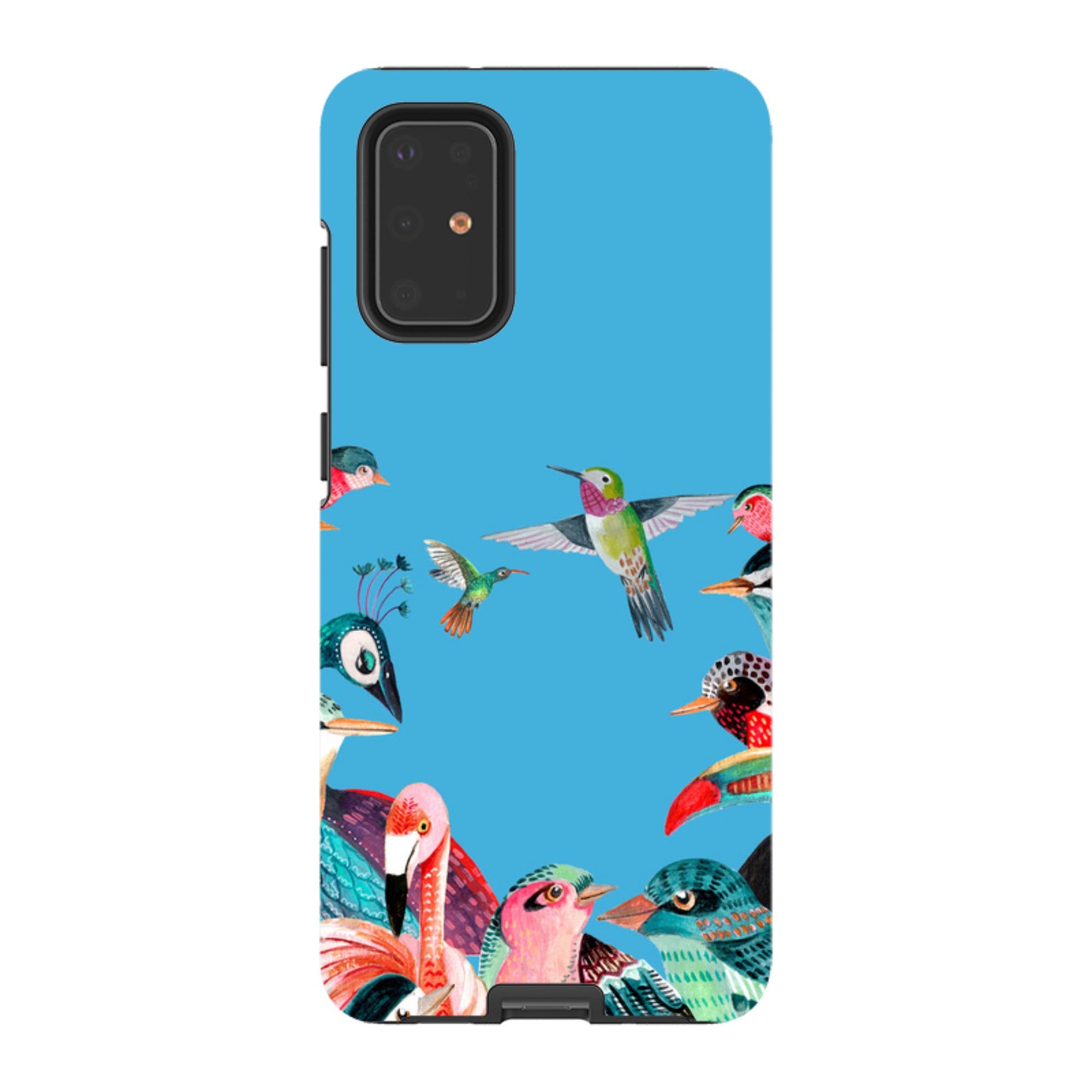 Samsung Tough Case - Blue Birds By Caroline Bonne Muller