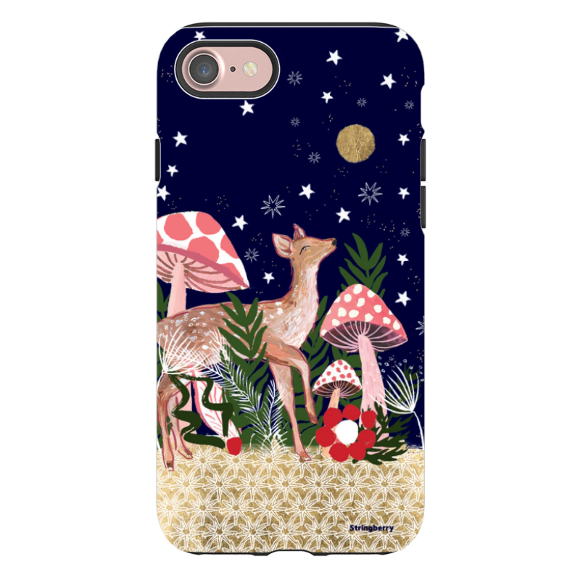 iPhone Tough Case - Deer By Emma Frances Grant