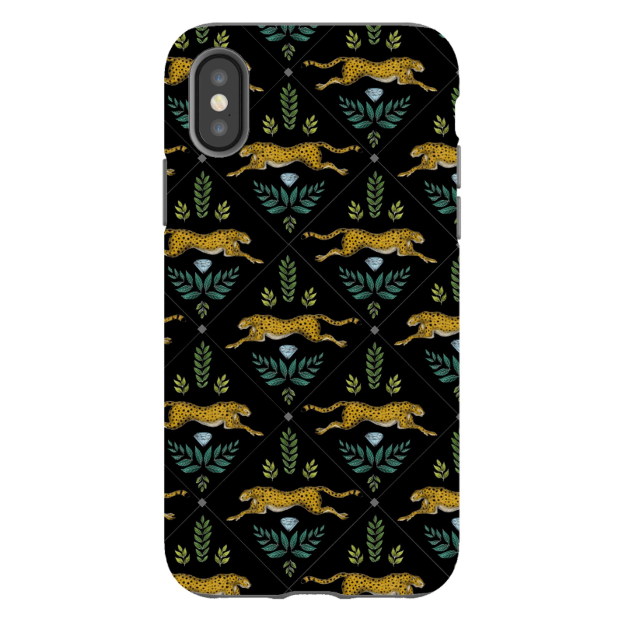 iPhone Tough Case - Cheetah By Catherine Rowe