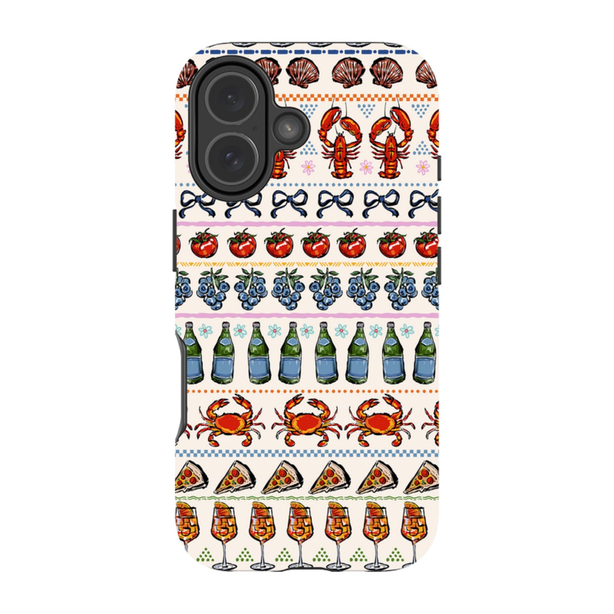 iPhone MagSafe Tough Case - Crab Pattern