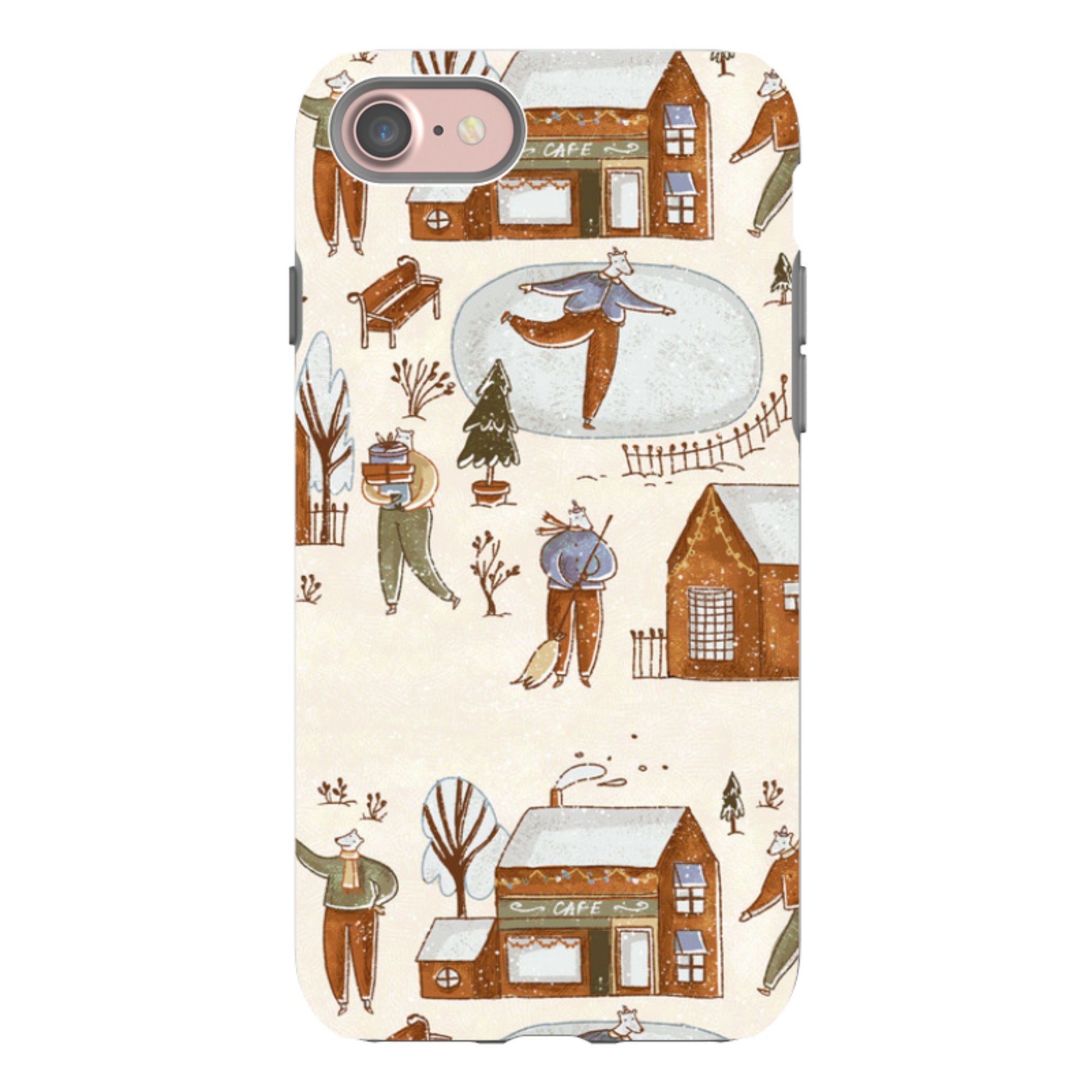 iPhone Tough Case - Winter Life