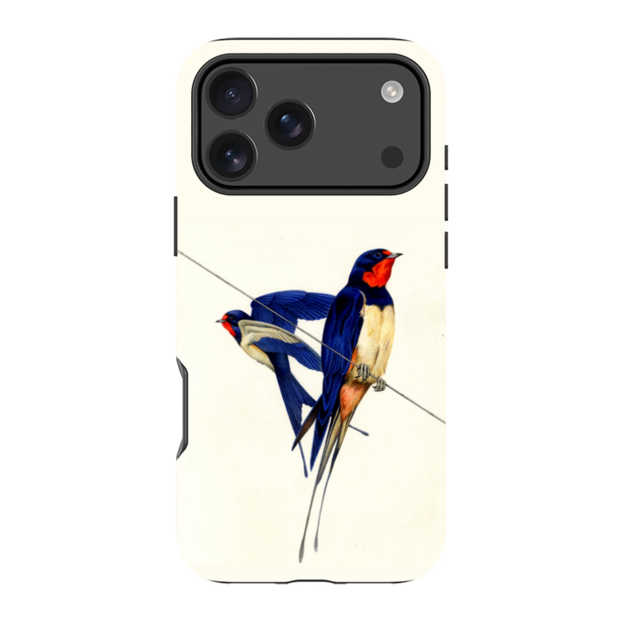 iPhone Tough Case - Swallows By Philip Hood